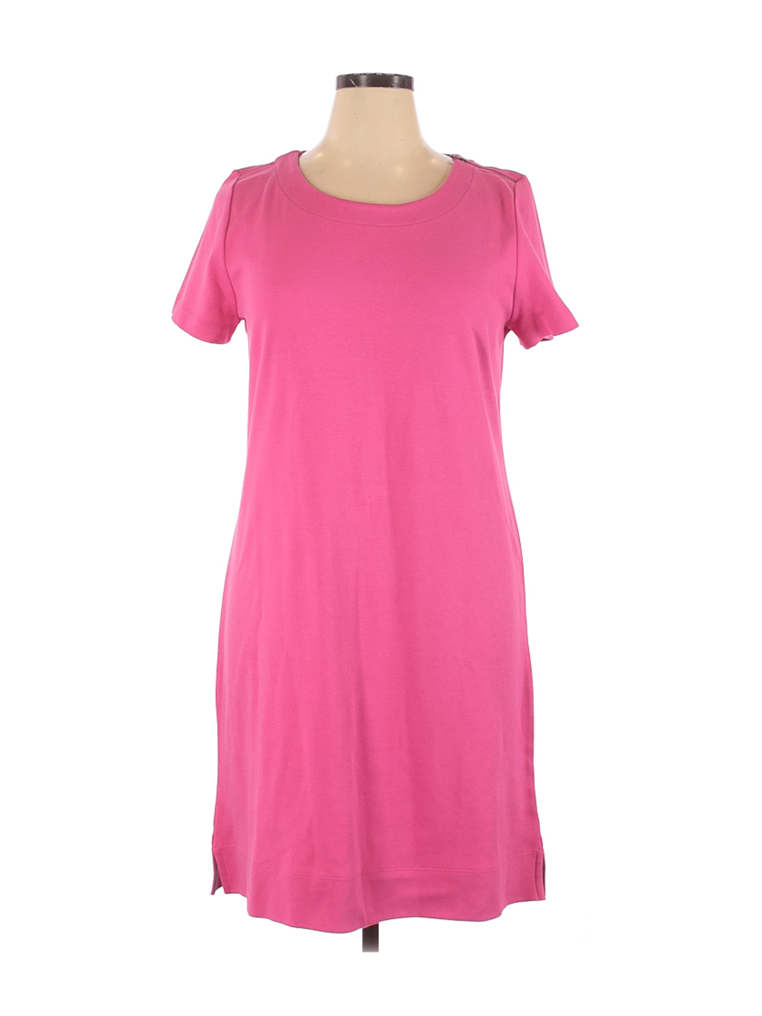 Talbots Women Pink Casual Dress XL | eBay