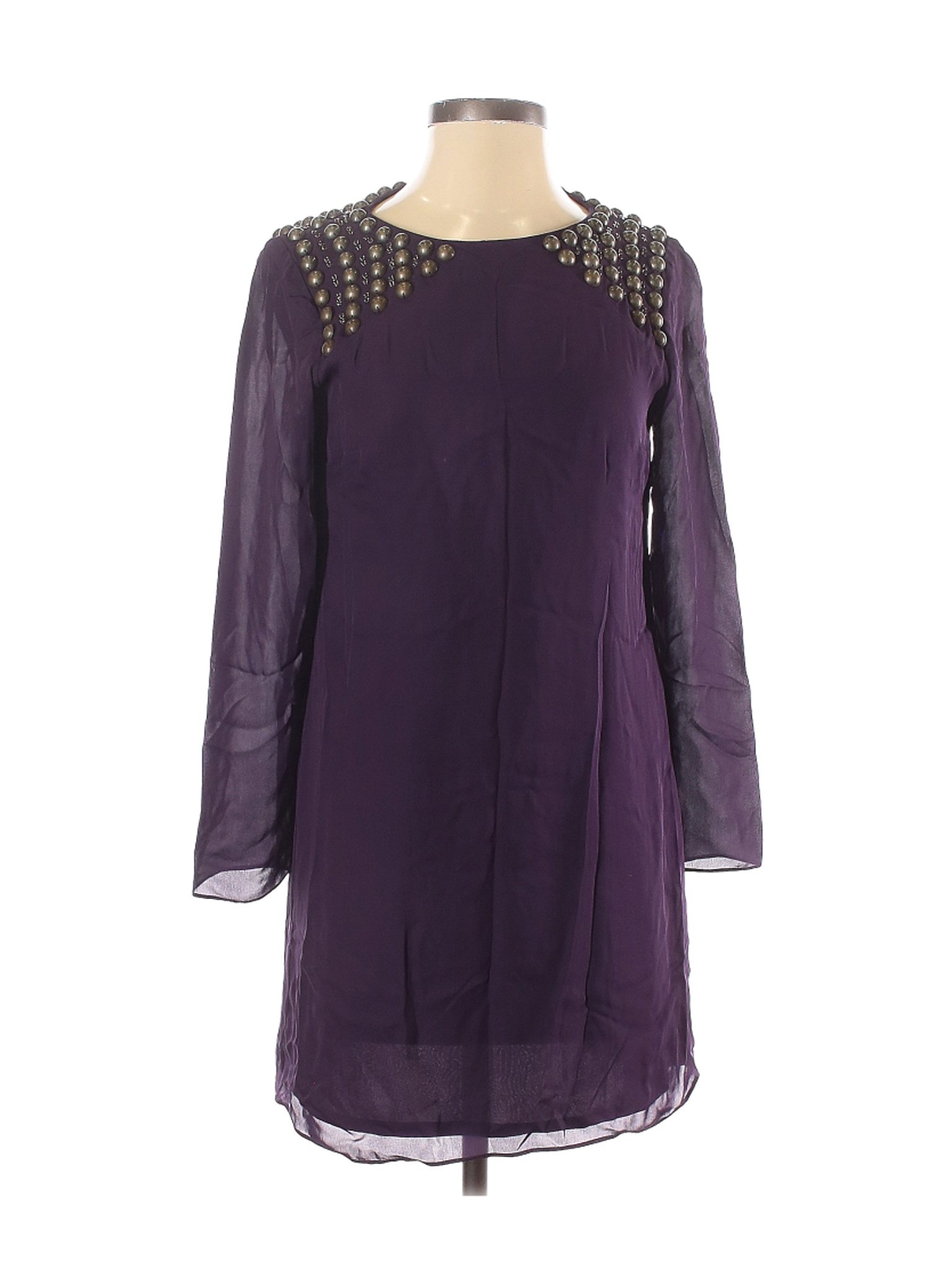 Tibi Women Purple Casual Dress 4 | eBay