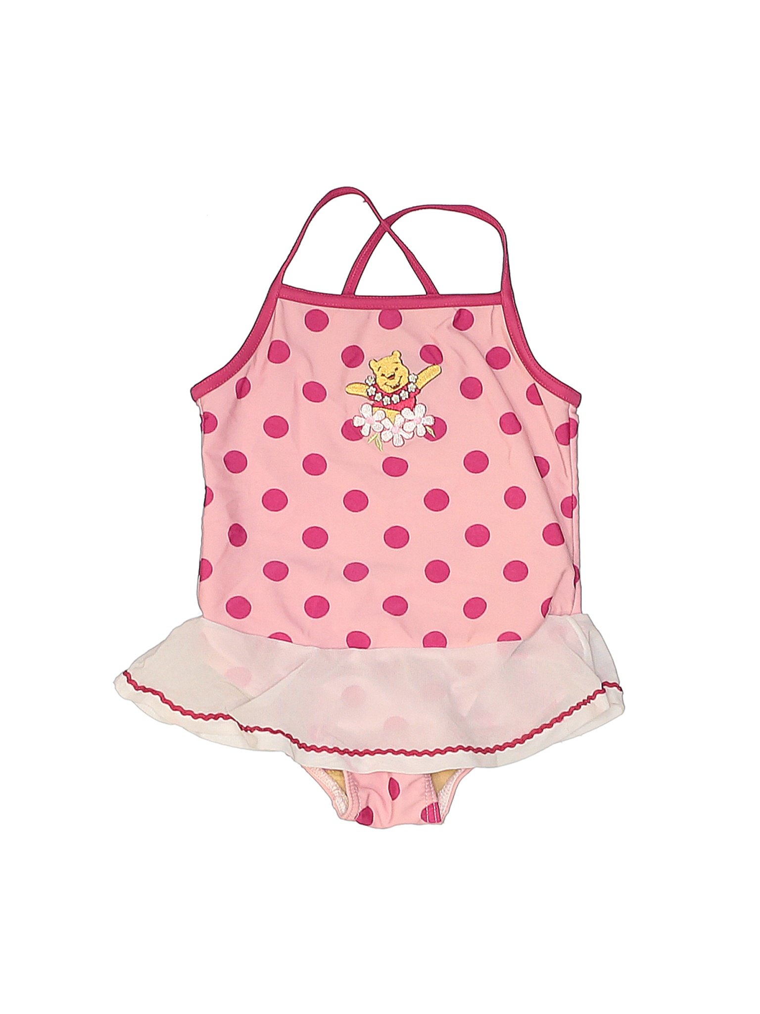 Disney Girls Pink One Piece Swimsuit 24 Months | eBay