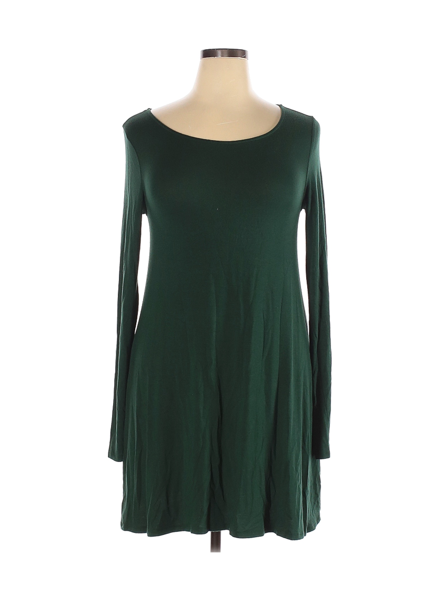 Forever 21 Women Green Casual Dress XL | eBay