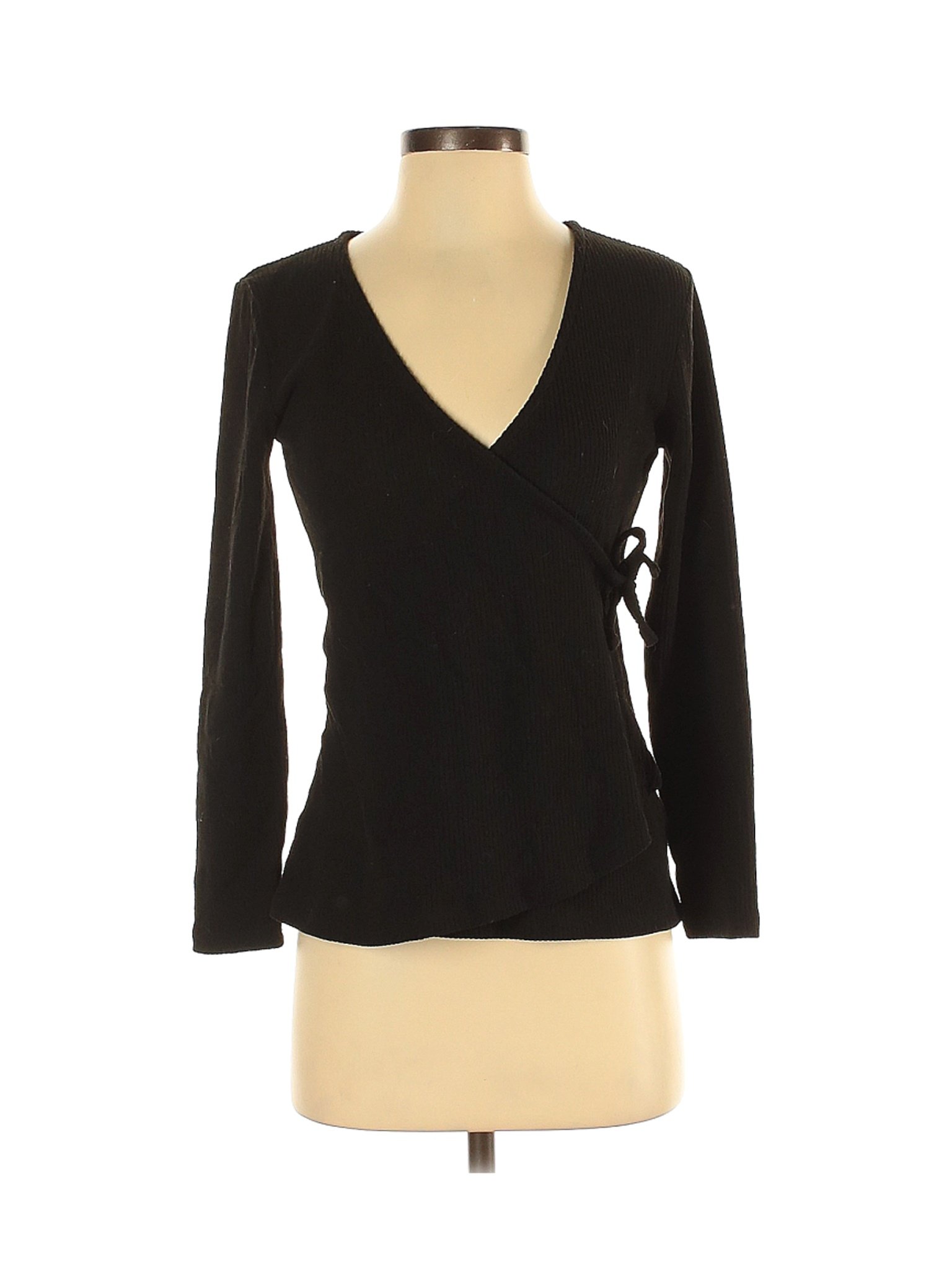 Old Navy Women Black Long Sleeve Top S | eBay