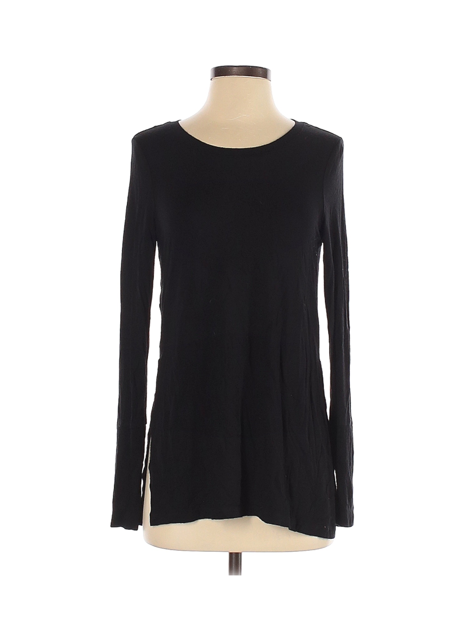 Tahari Women Black Long Sleeve T-Shirt S | eBay