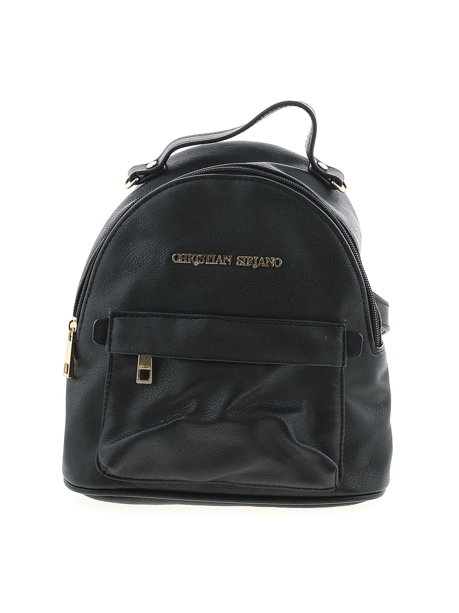 christian siriano black backpack