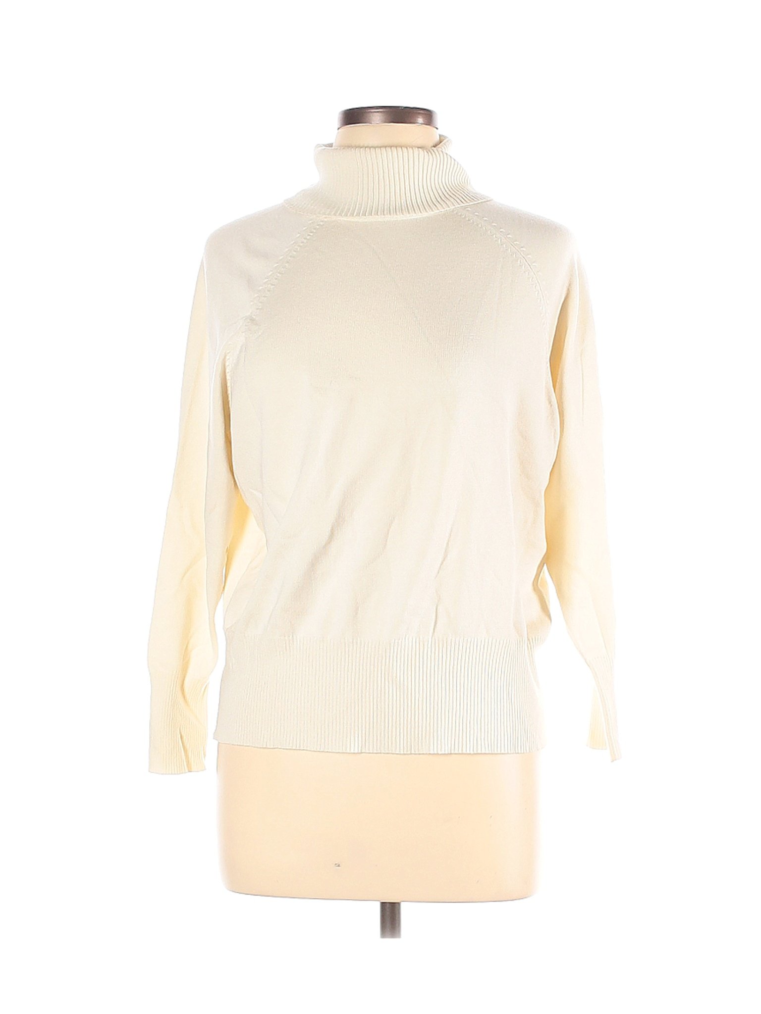 Lane Bryant Women Ivory Turtleneck Sweater 14 Plus | eBay