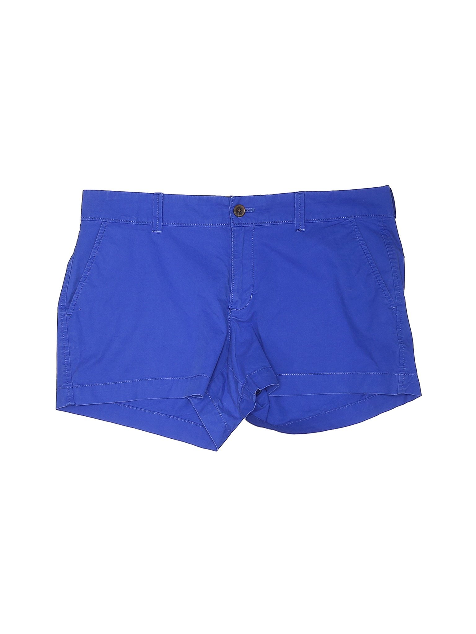 womens navy blue khaki shorts