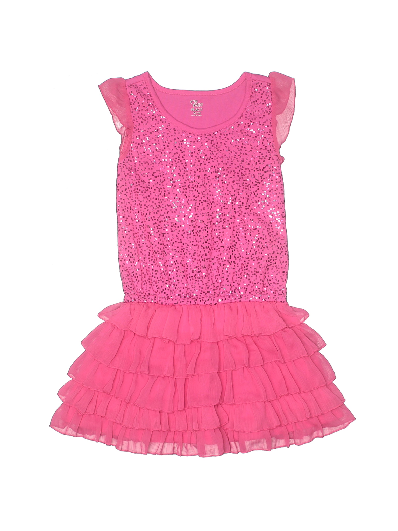 The Children's Place Girls Pink Dress 7 | eBay