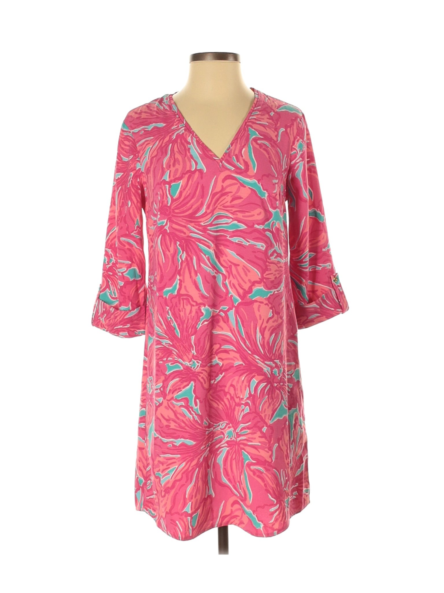 NWT Lilly Pulitzer Women Pink Casual Dress XS | eBay
