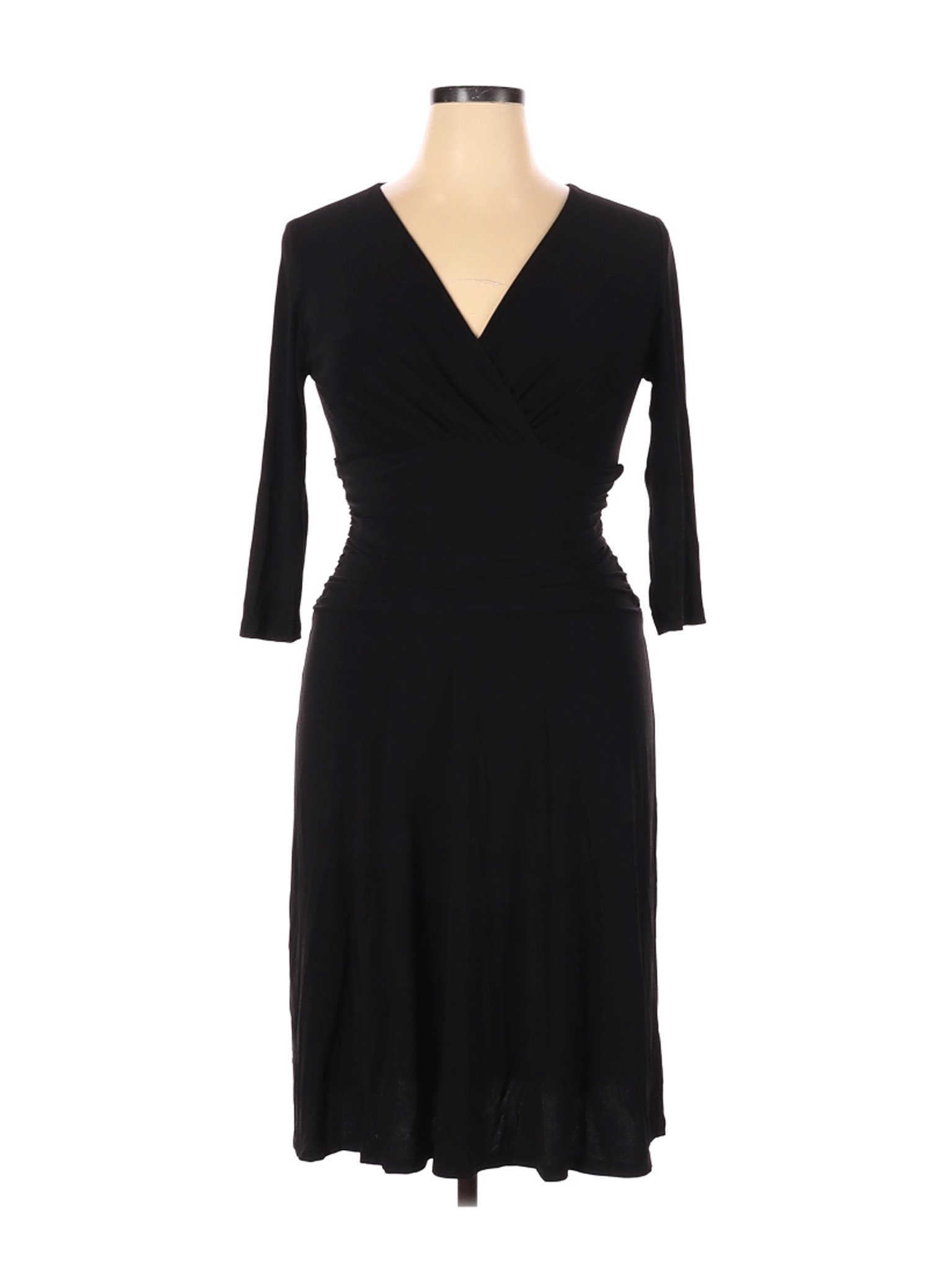 Nine West Women Black Cocktail Dress 14 Petites | eBay