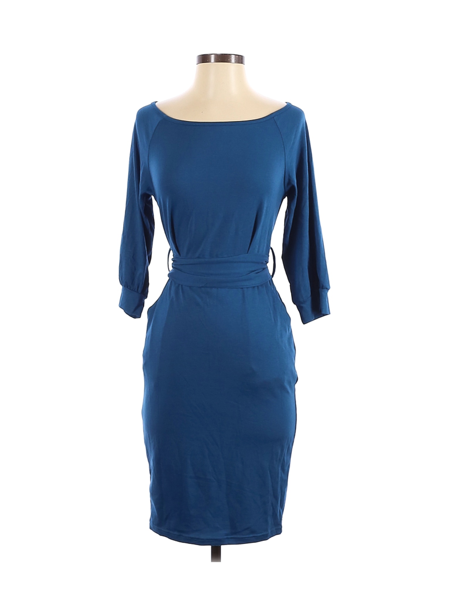 Unbranded Women Blue Casual Dress S | eBay