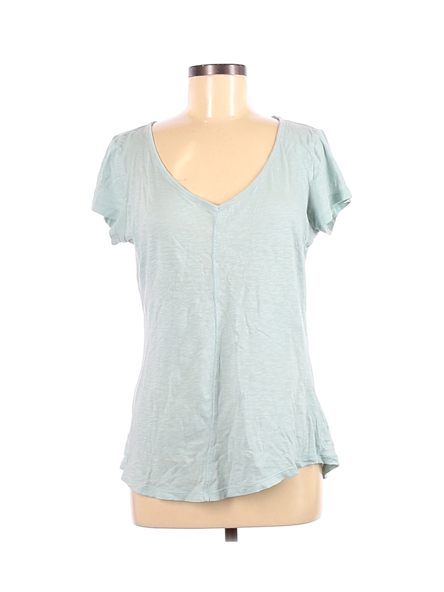 14th & Union Women Blue Short Sleeve T-Shirt M | eBay