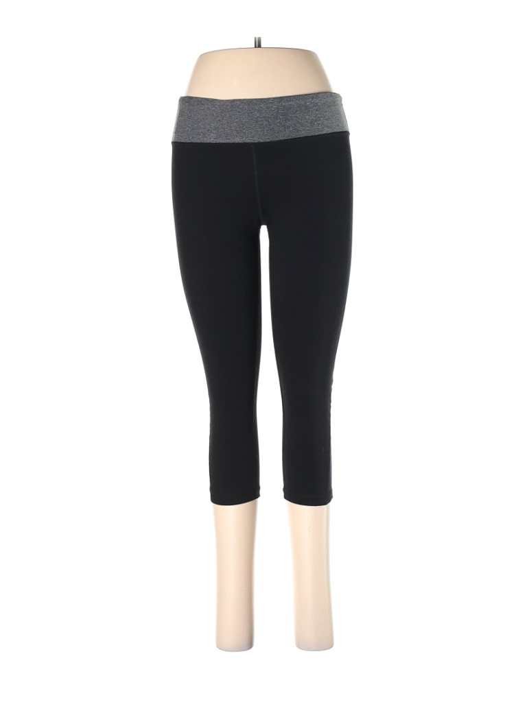 Marika Sport Solid Black Active Pants Size M - 68% off
