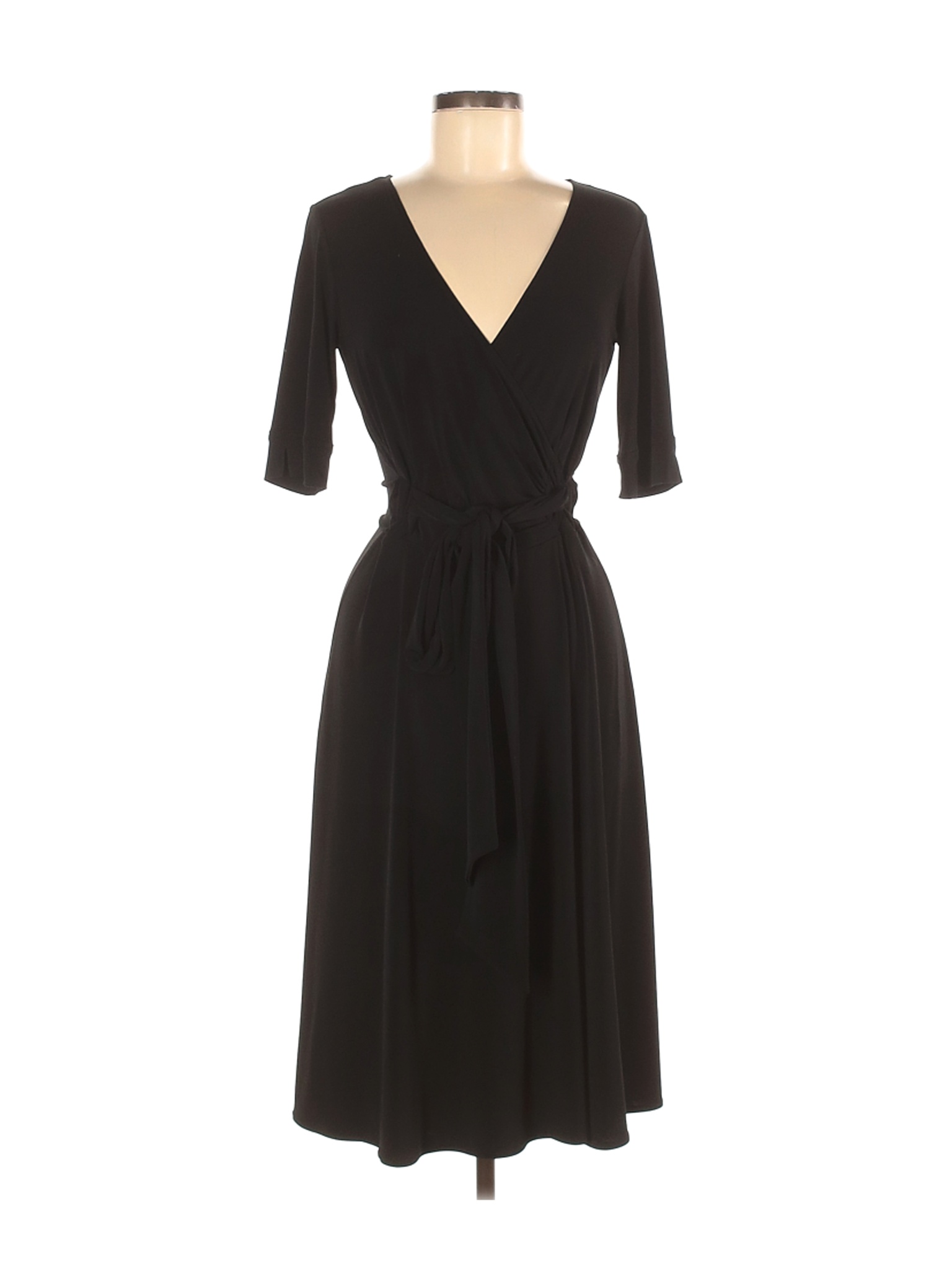 Donna Morgan Women Black Casual Dress 8 | eBay