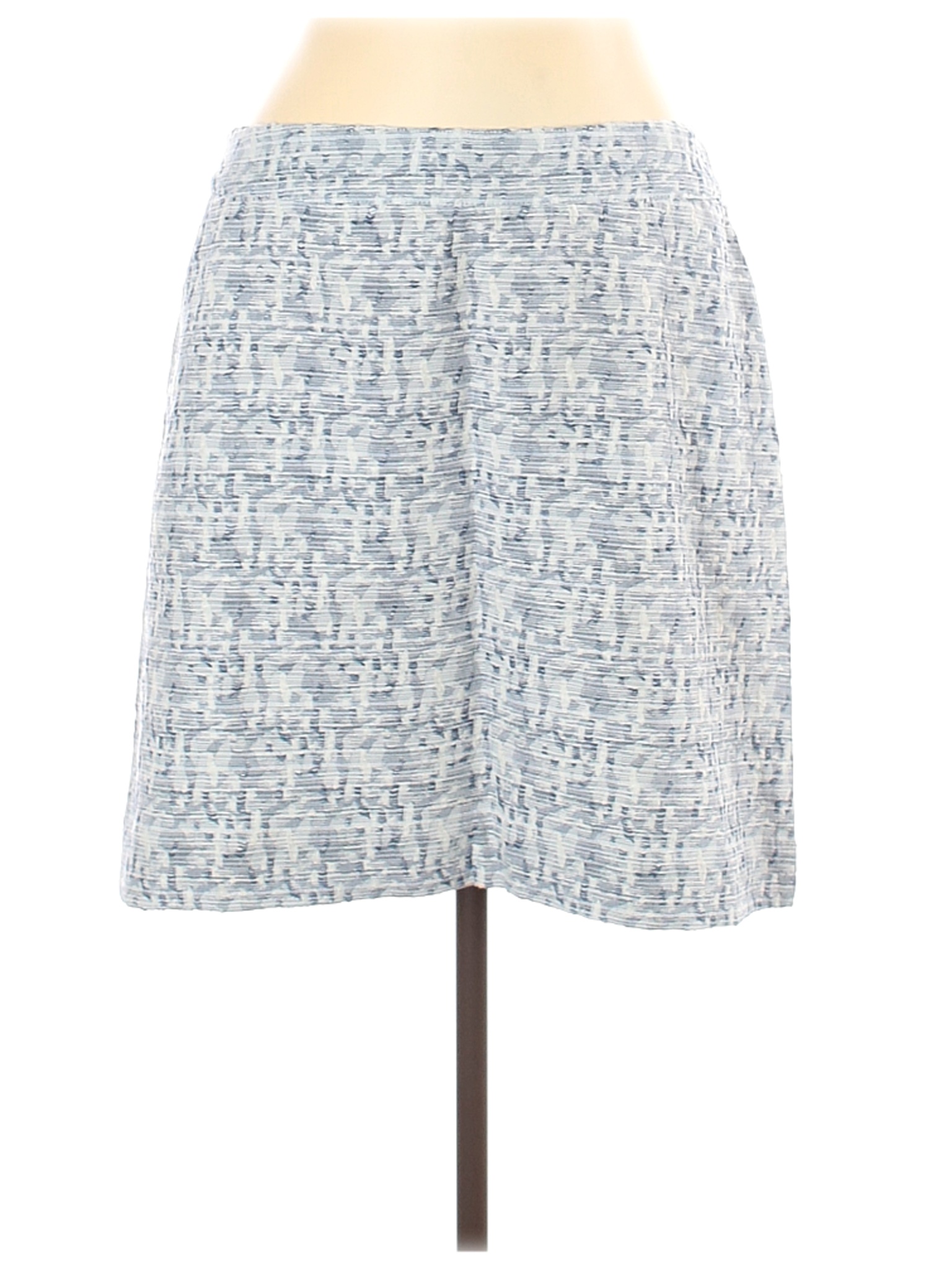 Ann Taylor LOFT Women Blue Casual Skirt 12 | eBay