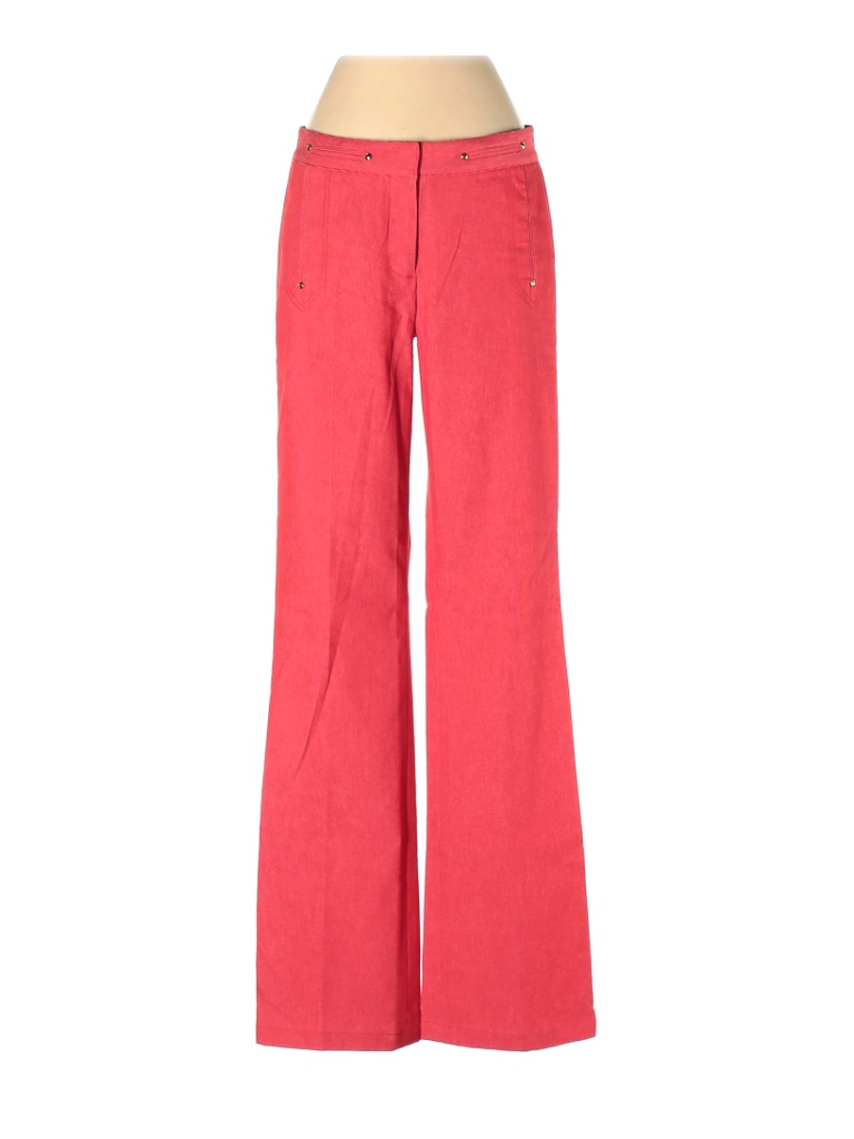 Etcetera Red Casual Pants Size 2 - photo 1