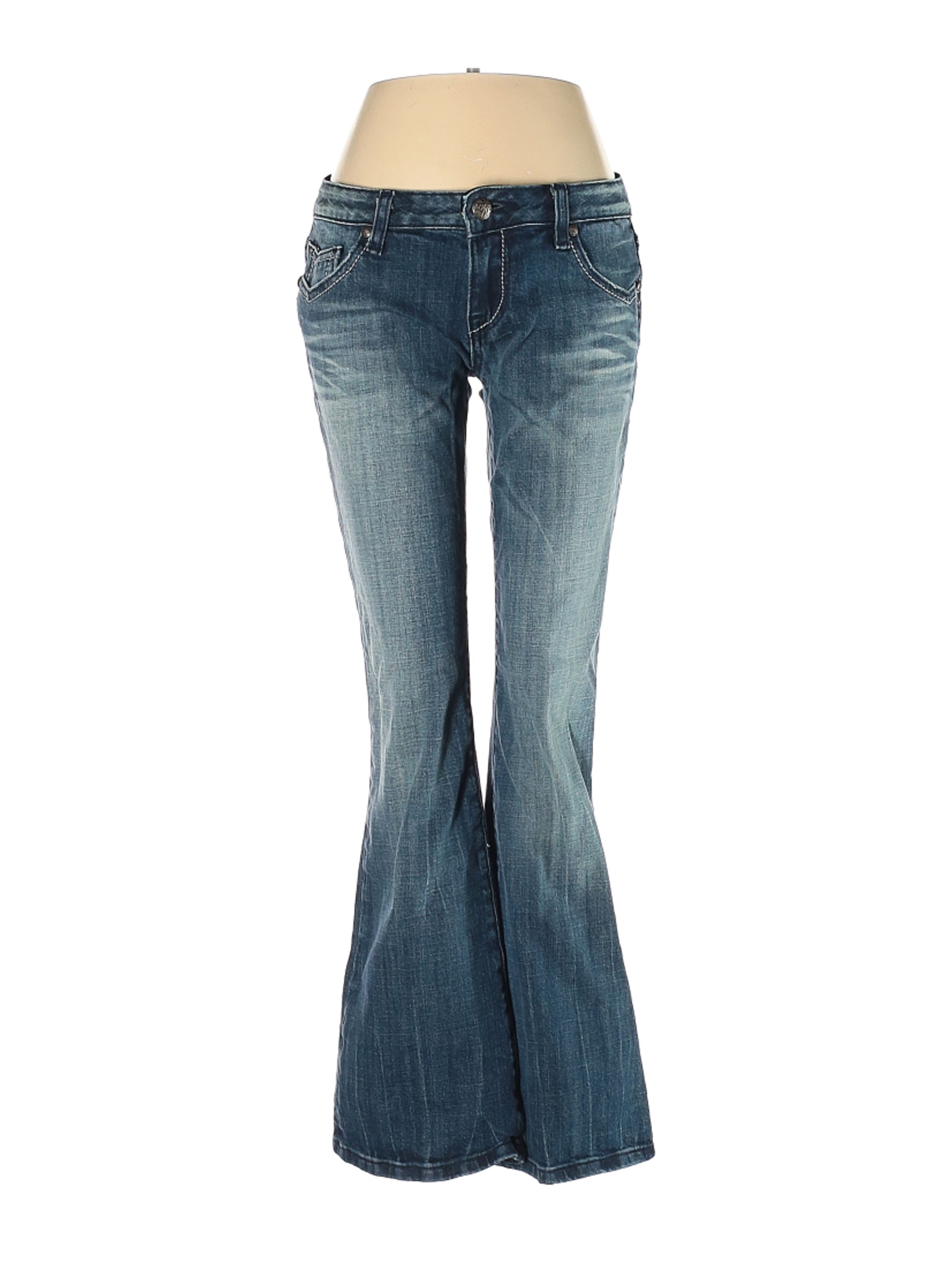 Rerock for Express Women Blue Jeans 4 | eBay