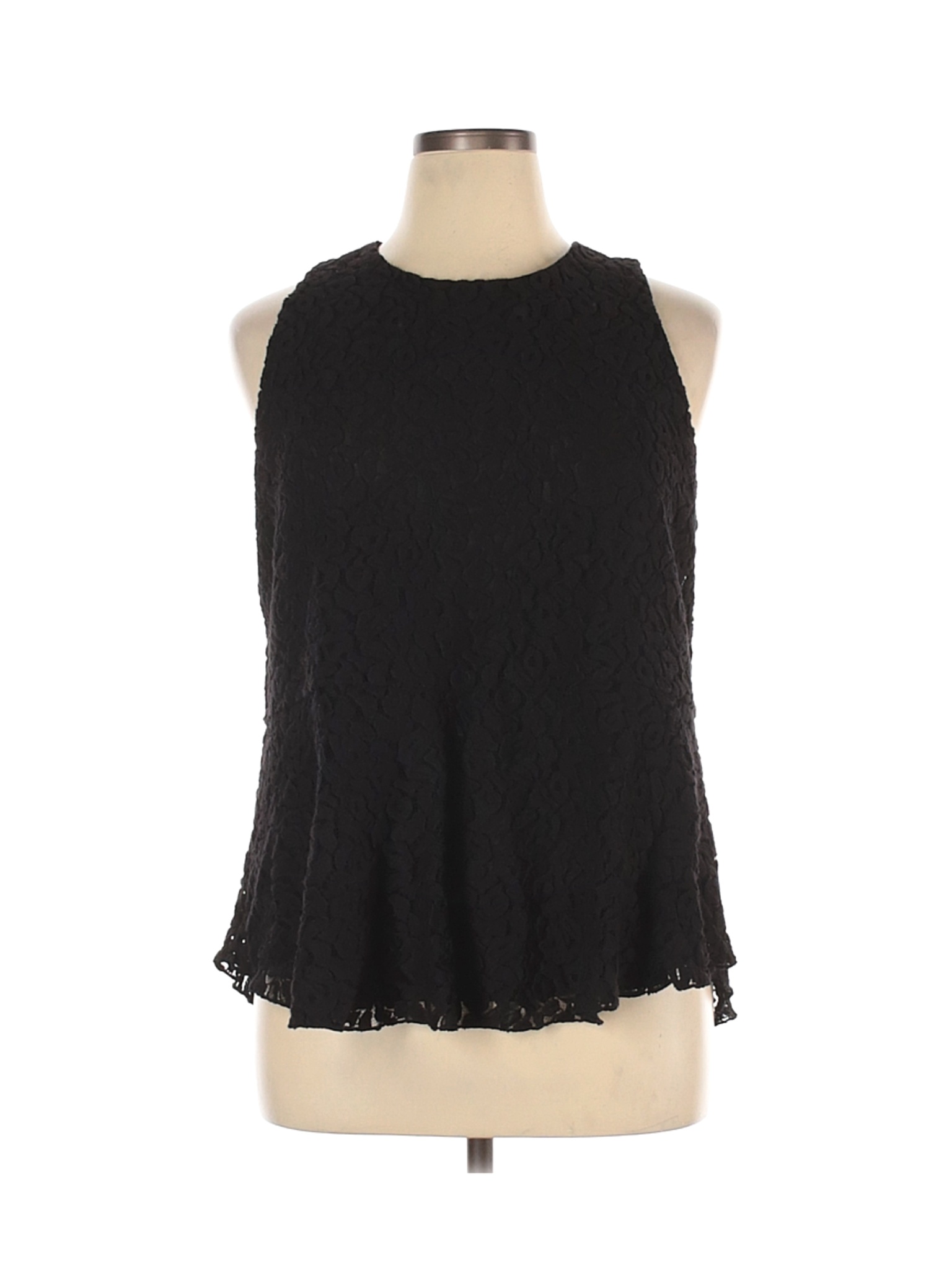 Ann Taylor LOFT Black Sleeveless Blouse Size XL - 27% off | thredUP