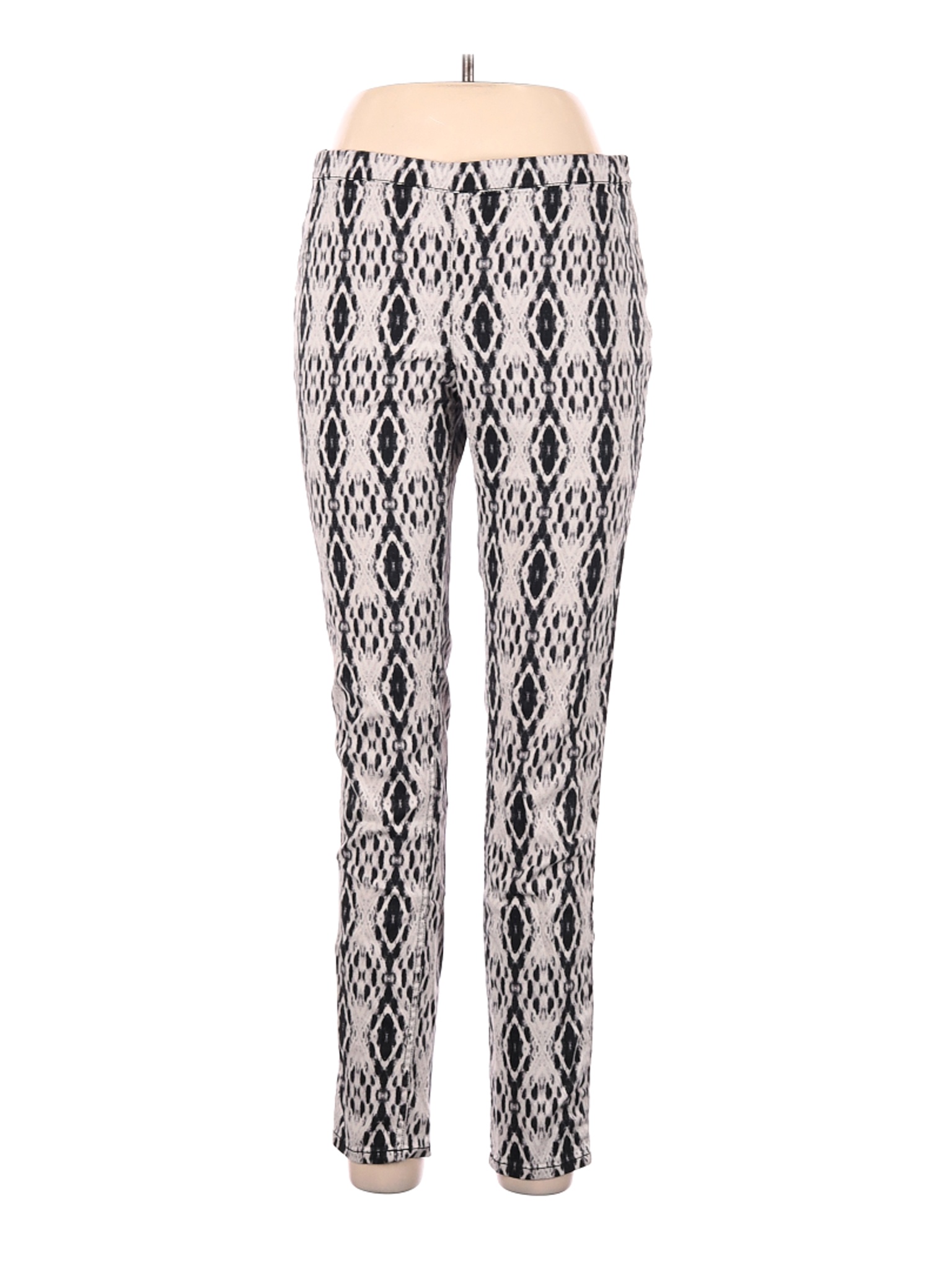 H&M Women Black Casual Pants 12 | eBay