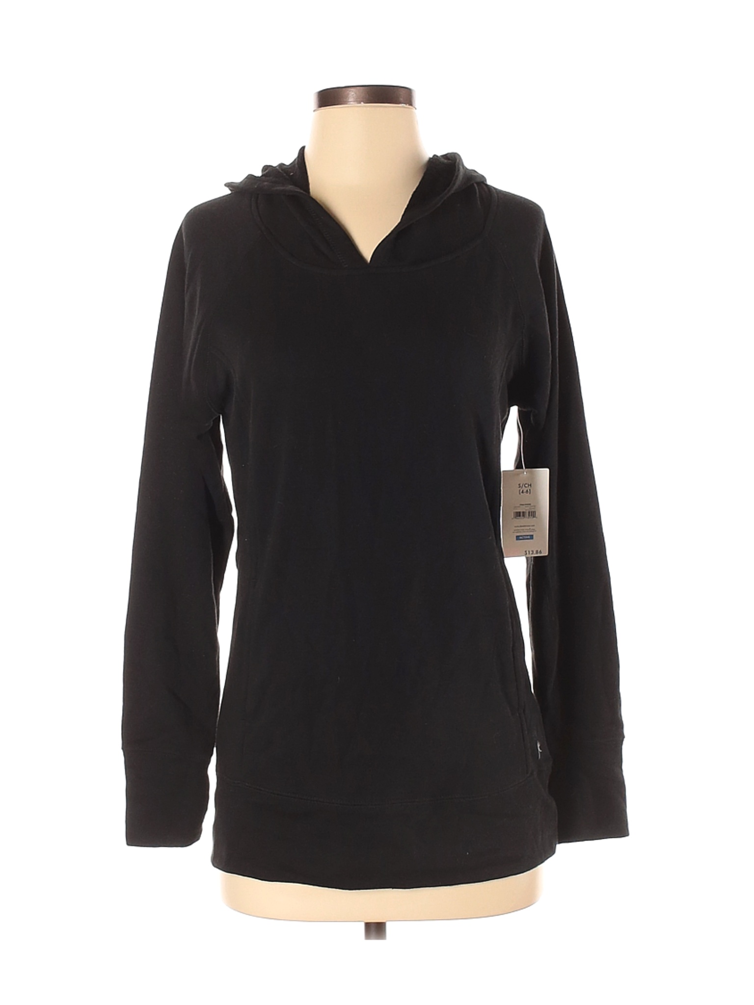 NWT Danskin Now Women Black Pullover Hoodie S | eBay