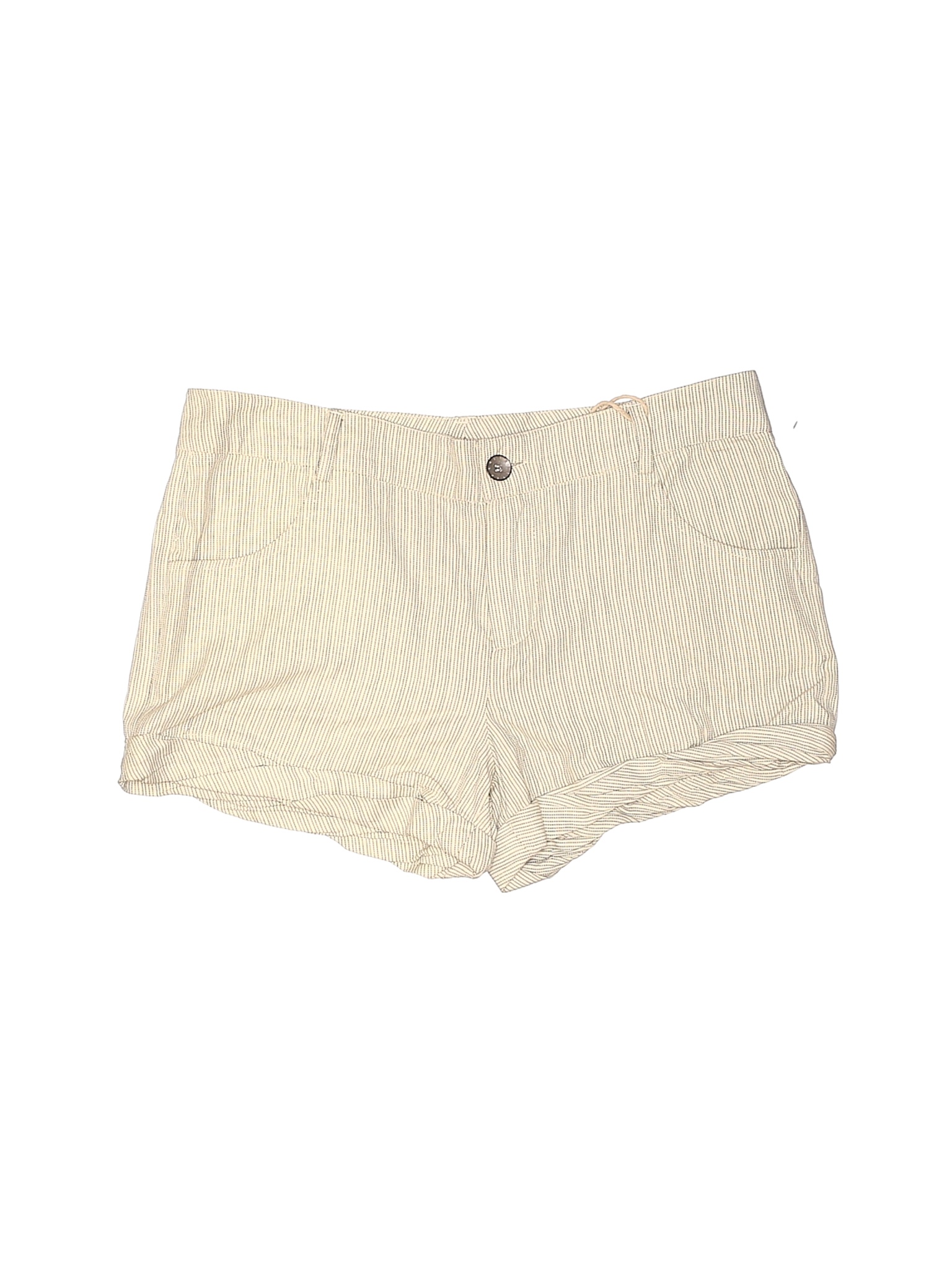 NWT Quiksilver Women Ivory Denim Shorts 7 | eBay