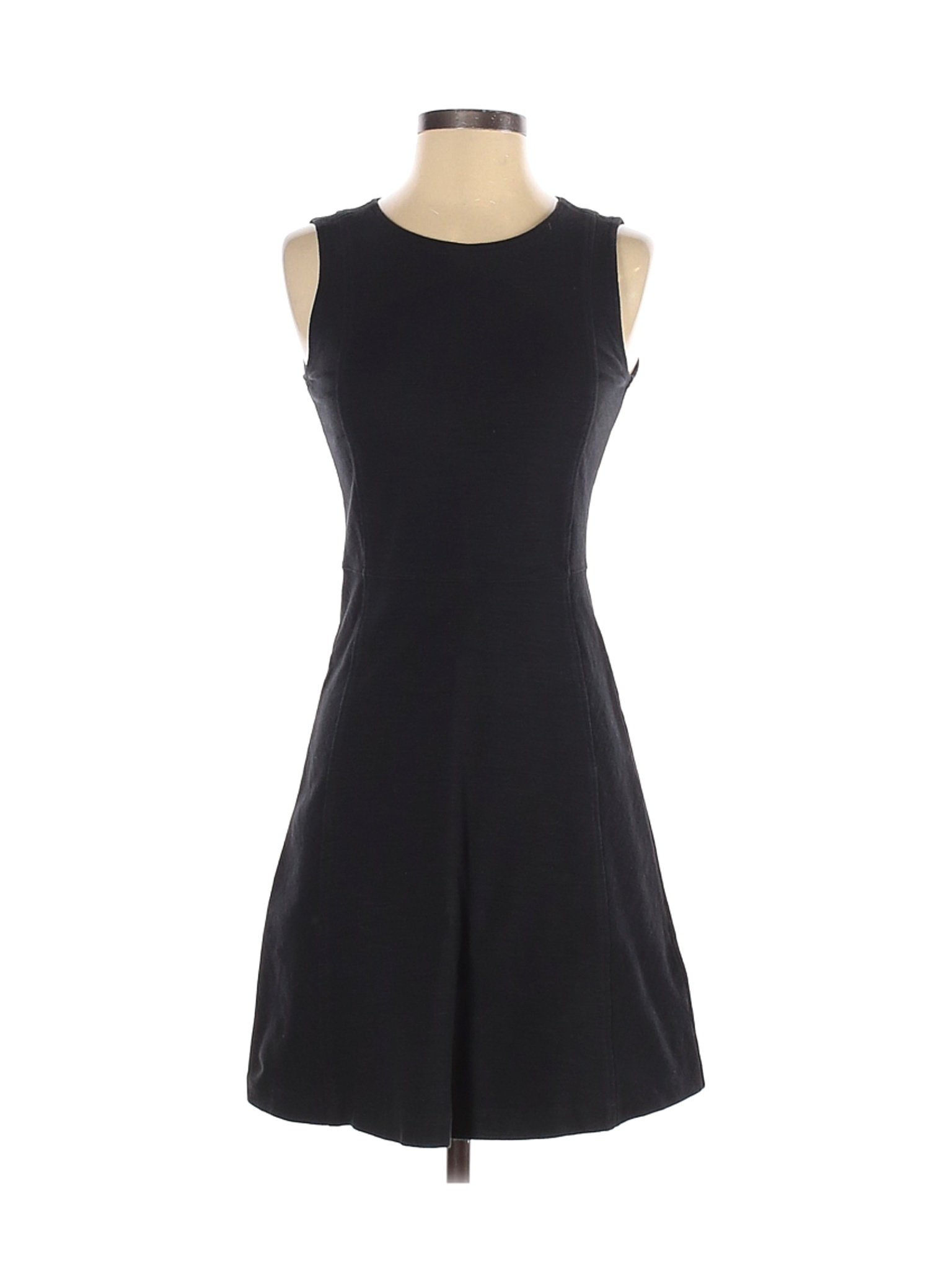 J.Crew Women Black Casual Dress 00 | eBay