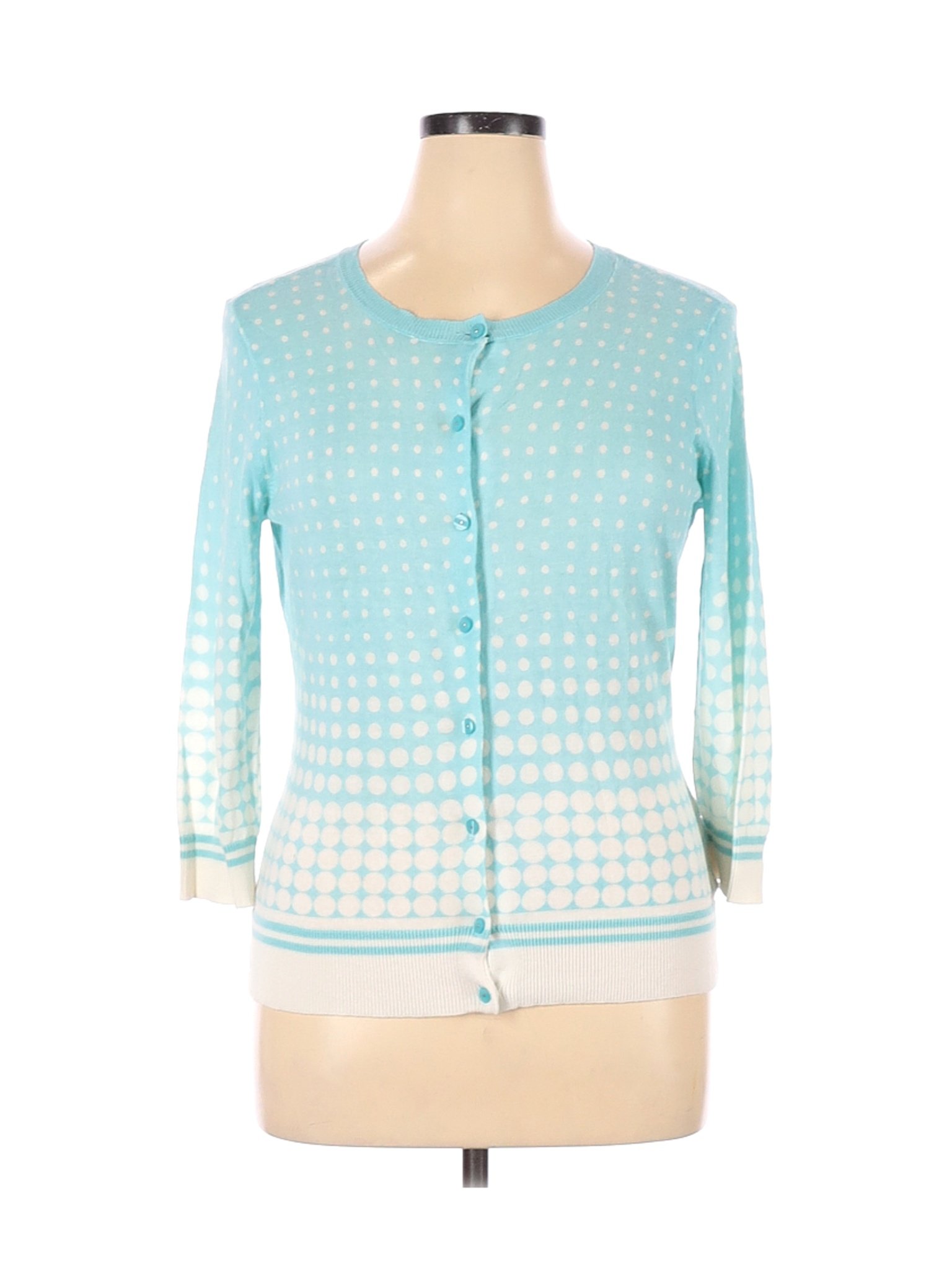 New York & Company Women Blue Cardigan XL | eBay