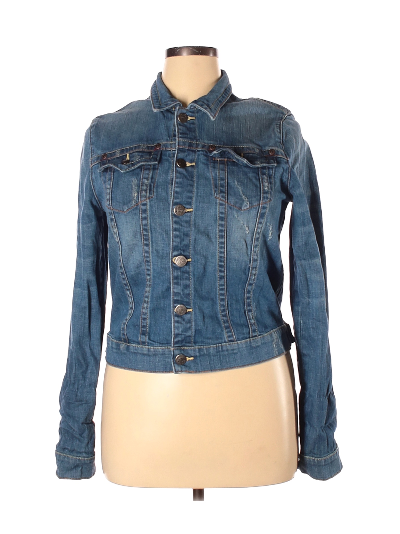 Assorted Brands Women Blue Denim Jacket XL | eBay
