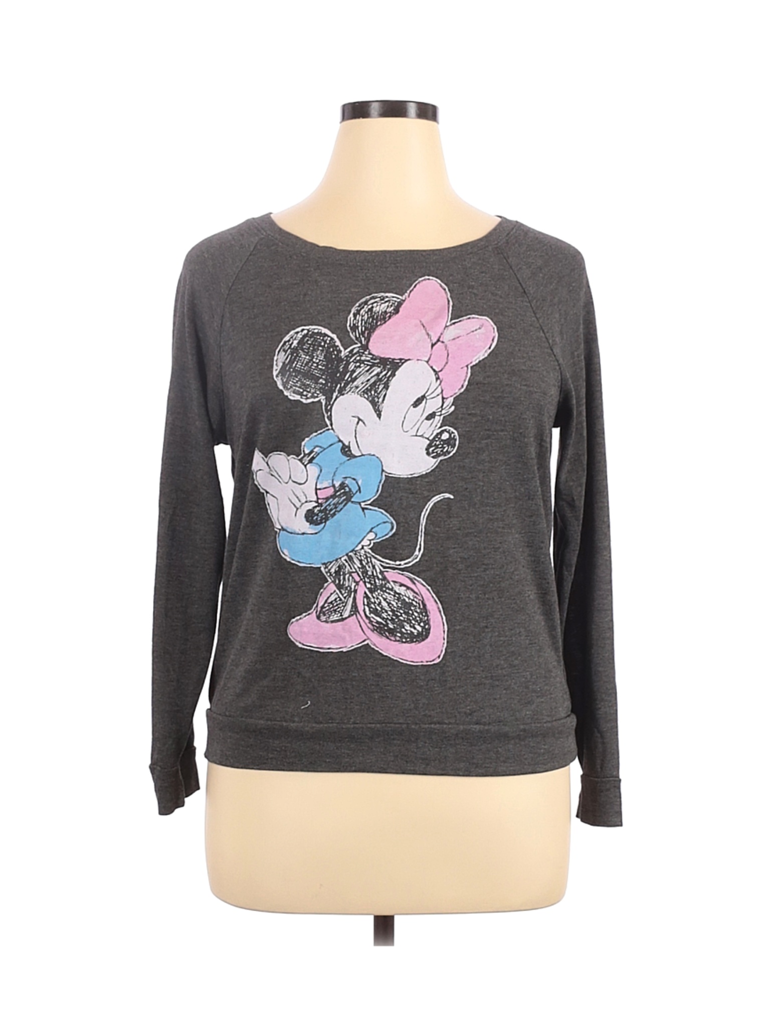 Disney Women Gray Pullover Sweater 1X Plus | eBay