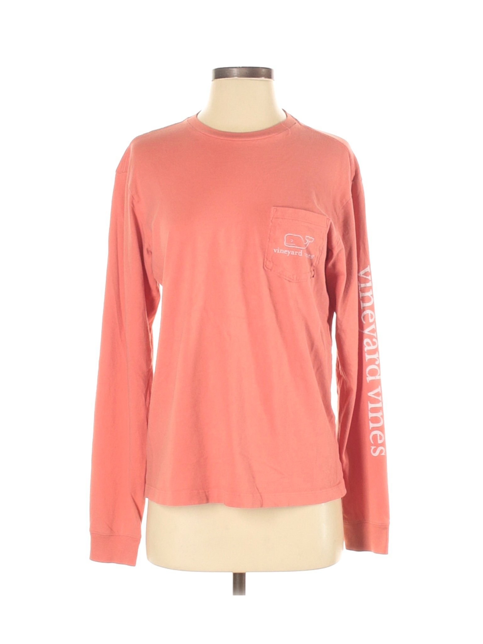 long sleeve pink shirt