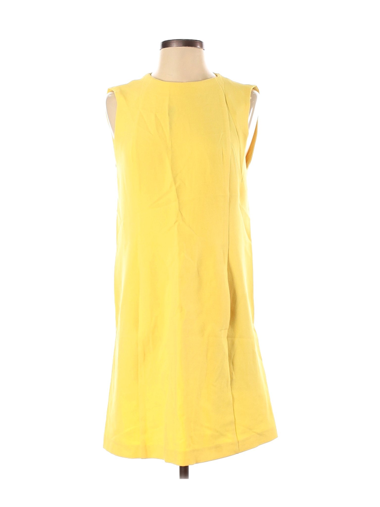 NWT Zara Women Yellow Casual Dress S | eBay