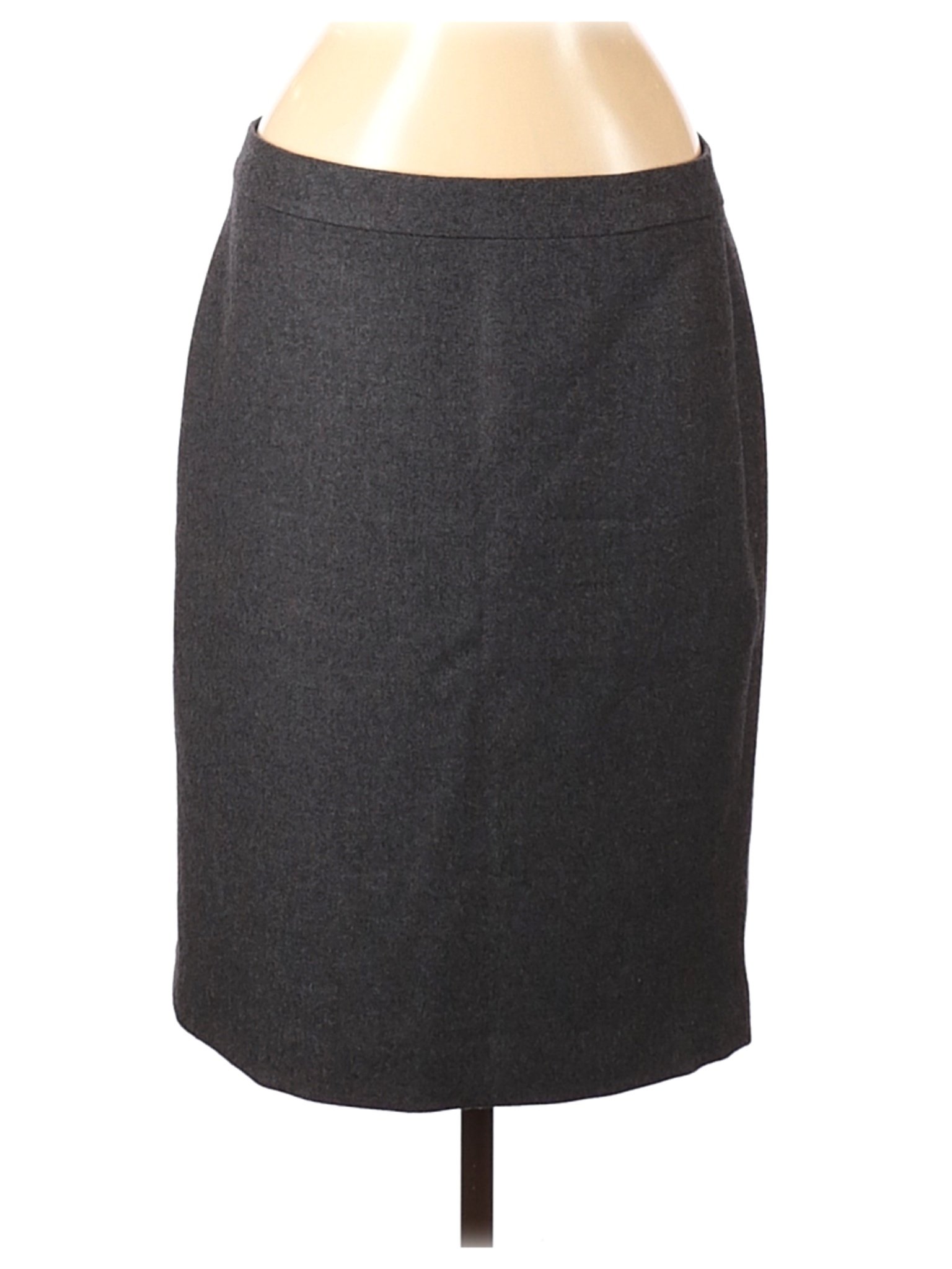 J.Crew Women Black Wool Skirt 8 | eBay