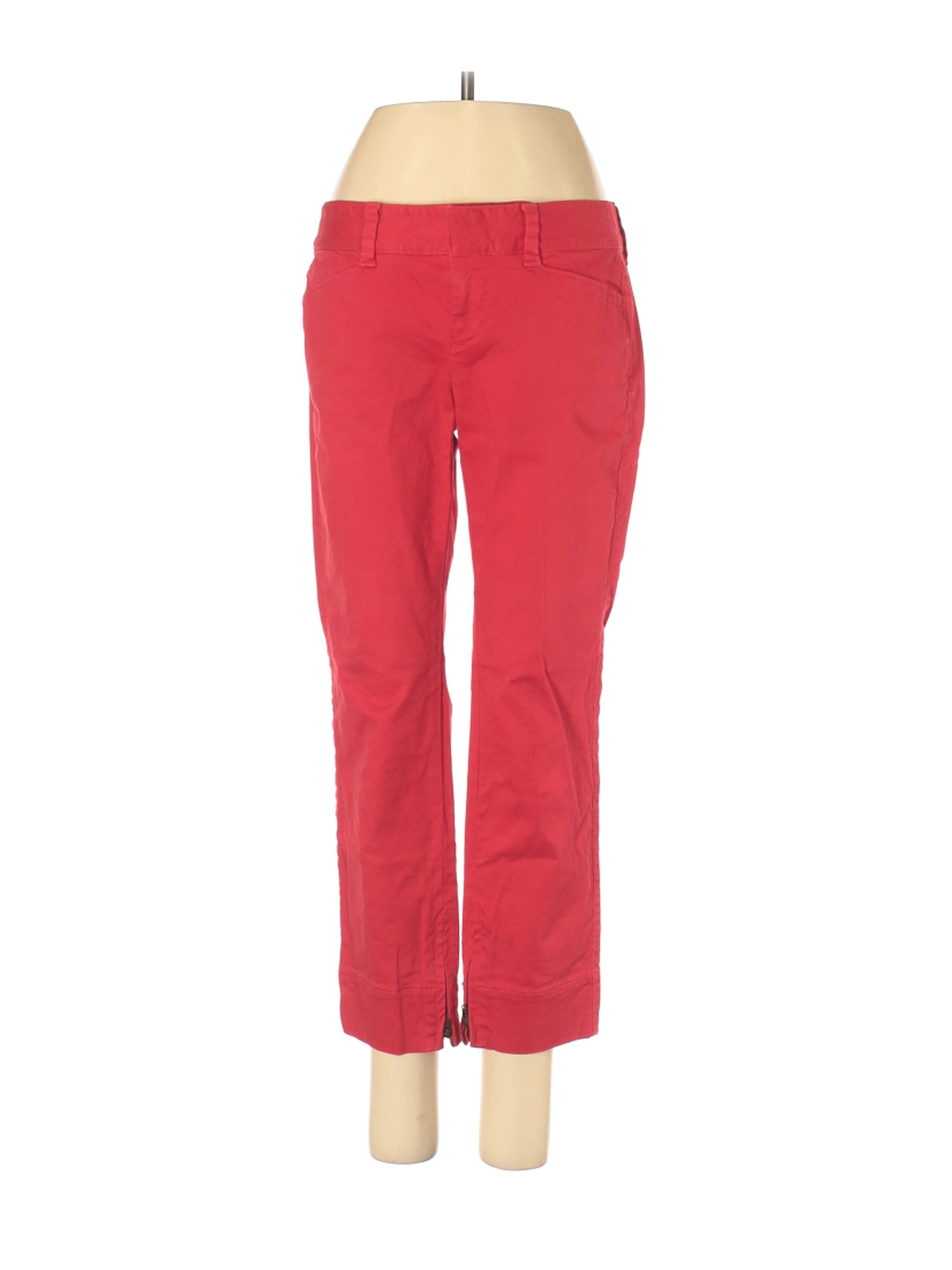 Ann Taylor LOFT Women Red Jeans 0 Petites | eBay
