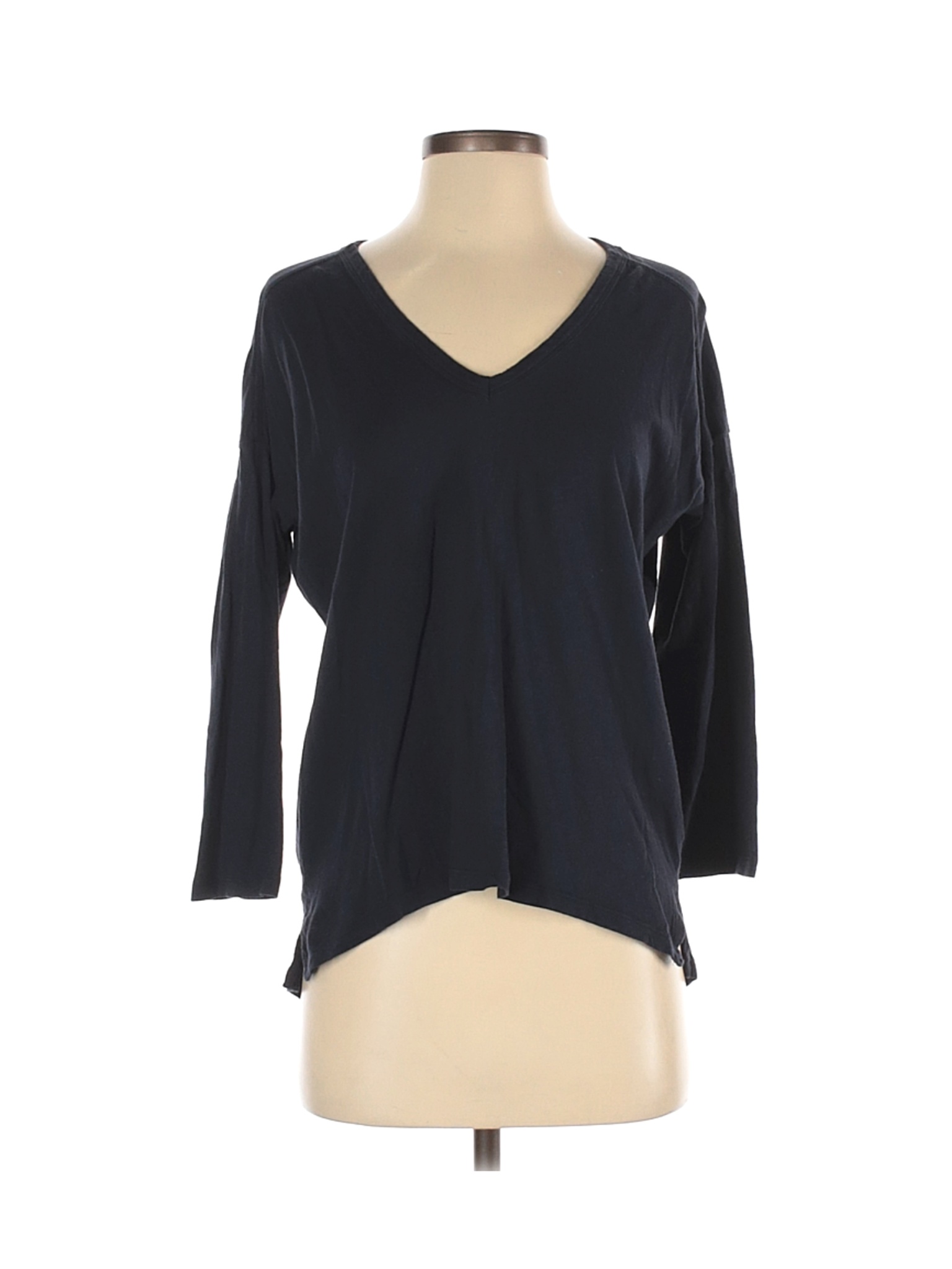 Gap Women Black Long Sleeve T-Shirt S | eBay