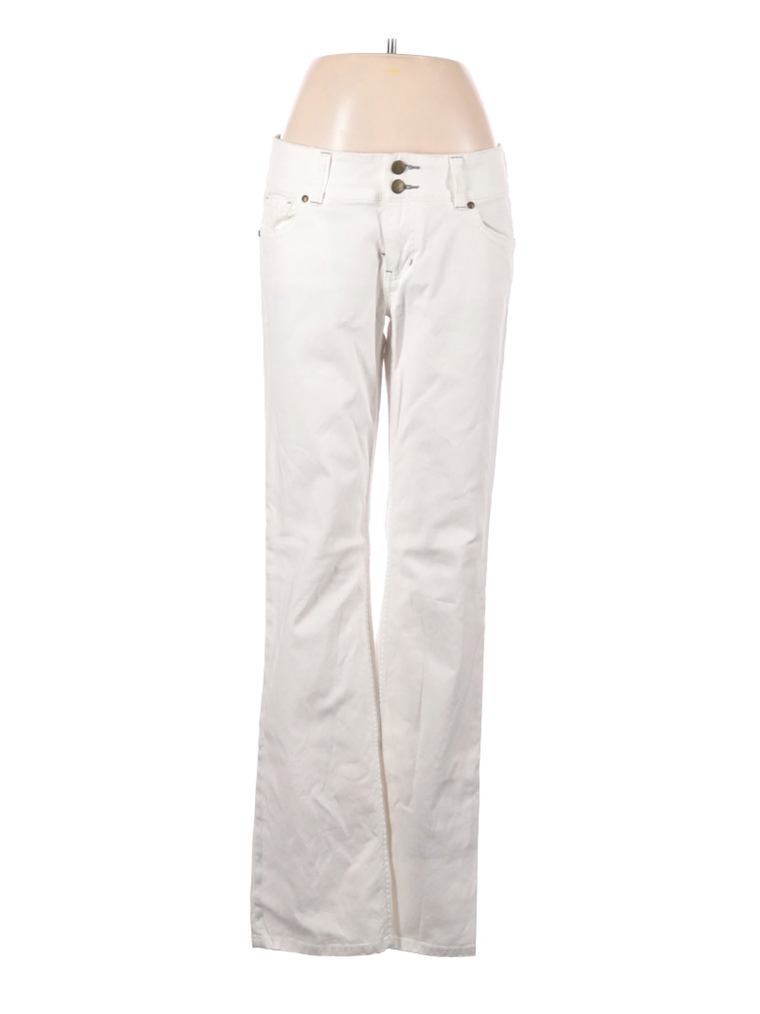 CAbi Women White Jeans 8 | eBay