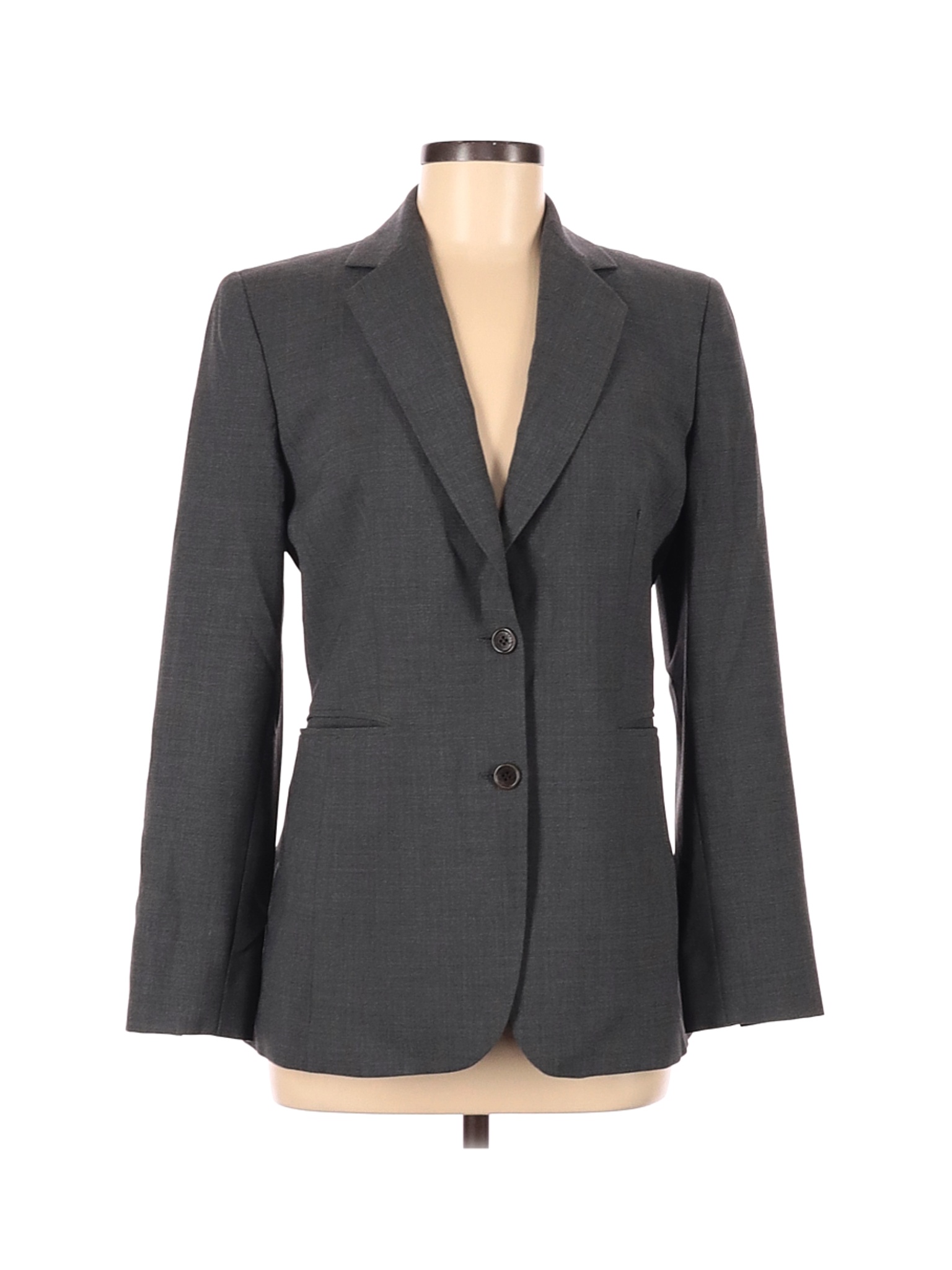 Brooks Brothers 346 Women Gray Wool Blazer 6 | eBay