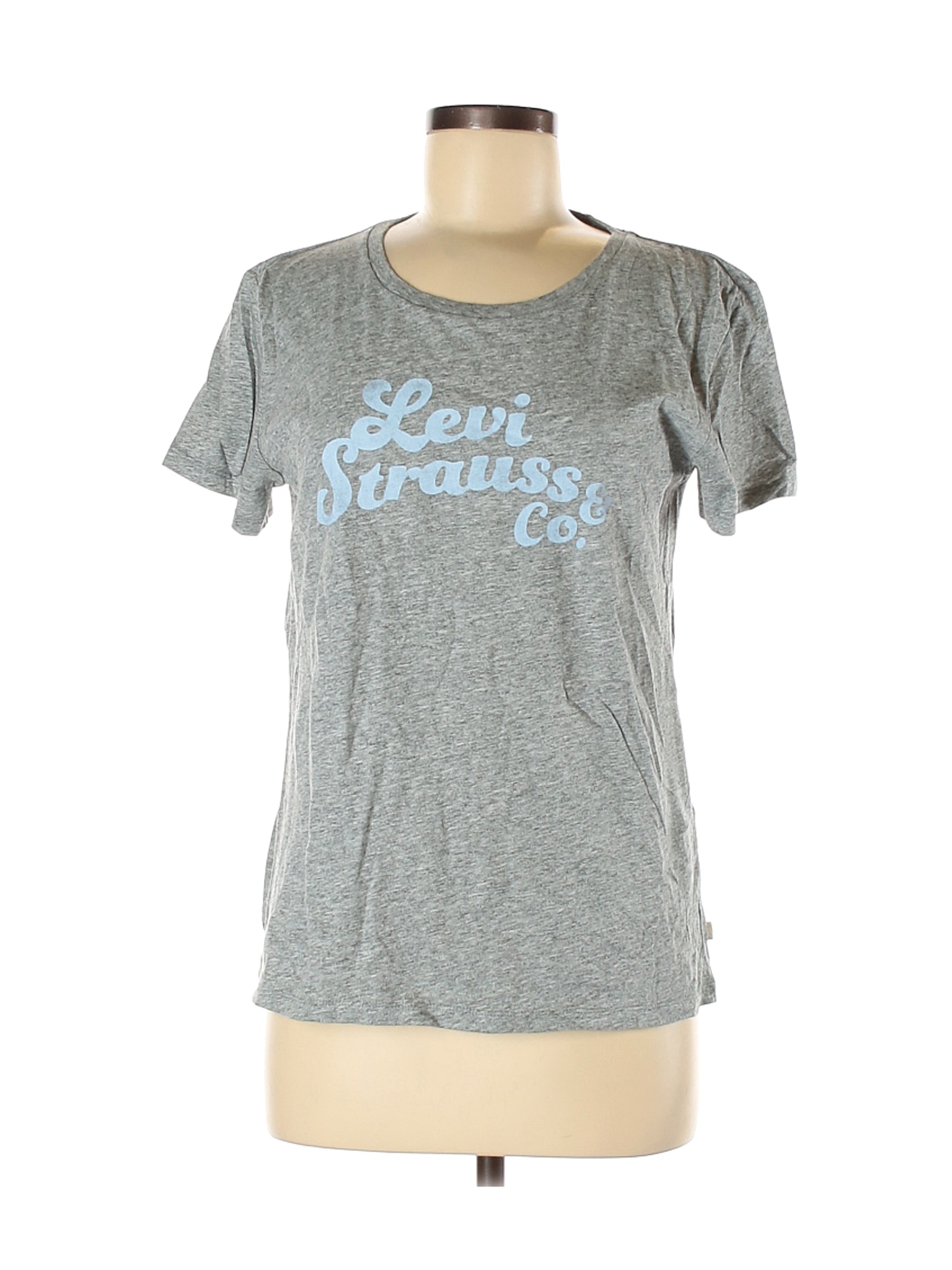 Levi's Women Gray Short Sleeve T-Shirt M | eBay