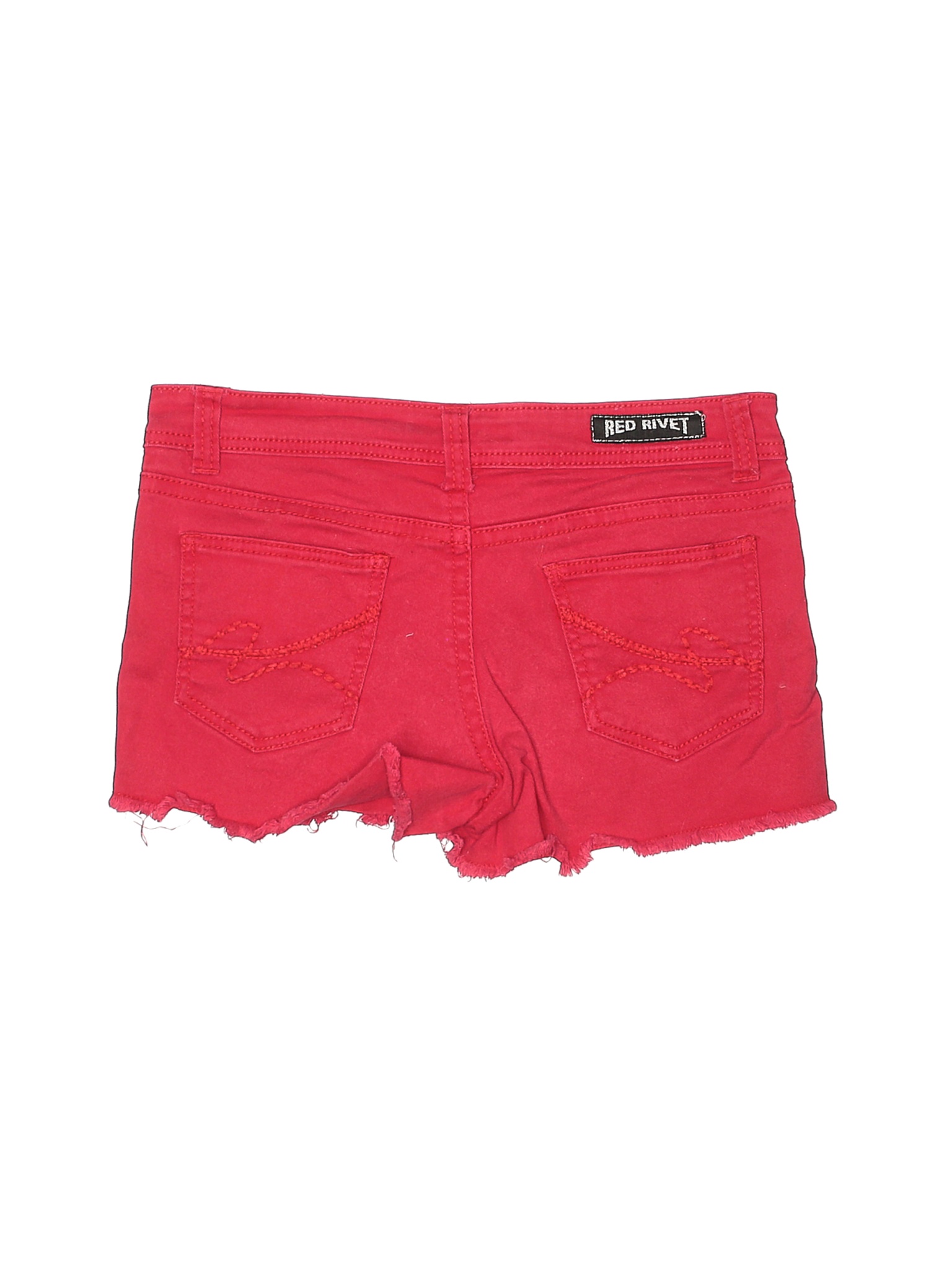 Red rivet shorts Clearance