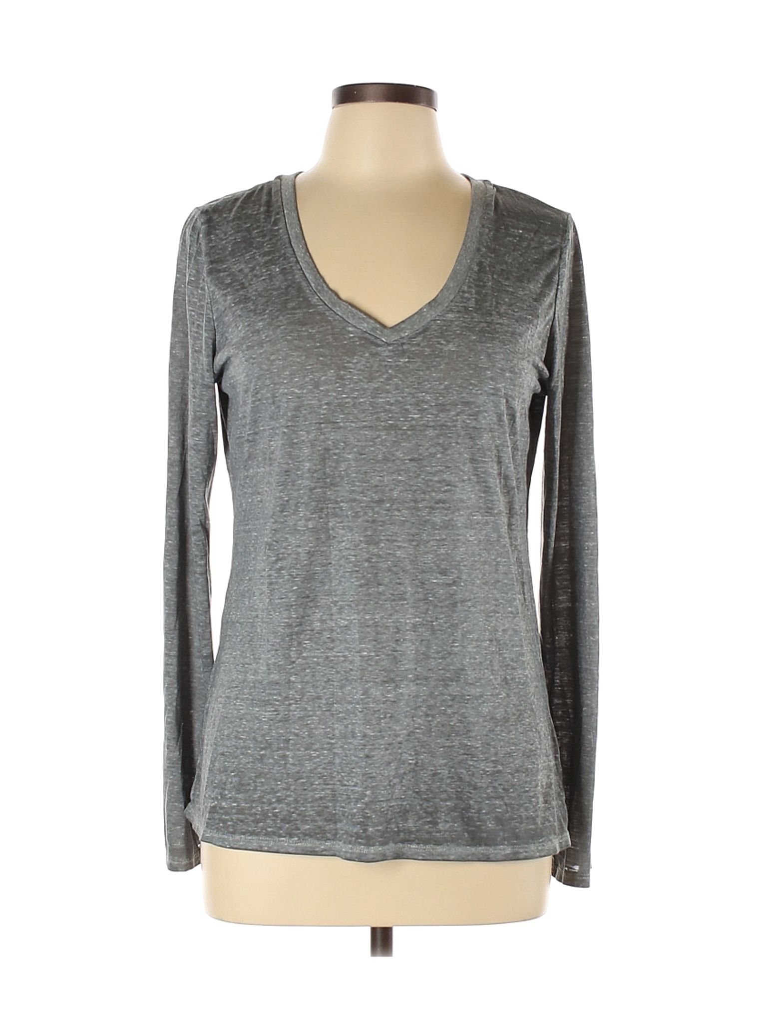 NWT Threads 4 Thought Women Gray Long Sleeve T-Shirt L | eBay
