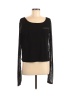 Alice + Olivia Black Long Sleeve Top Size M - photo 1