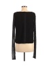 Alice + Olivia Black Long Sleeve Top Size M - photo 2