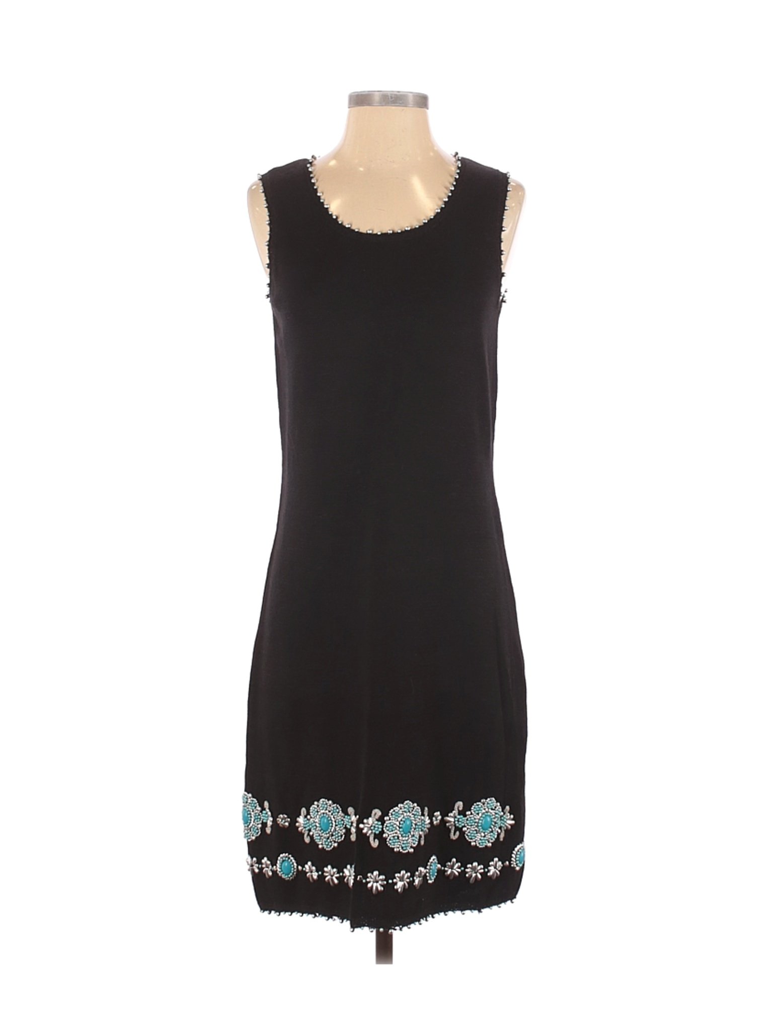 Michael Simon Women Black Casual Dress S | eBay
