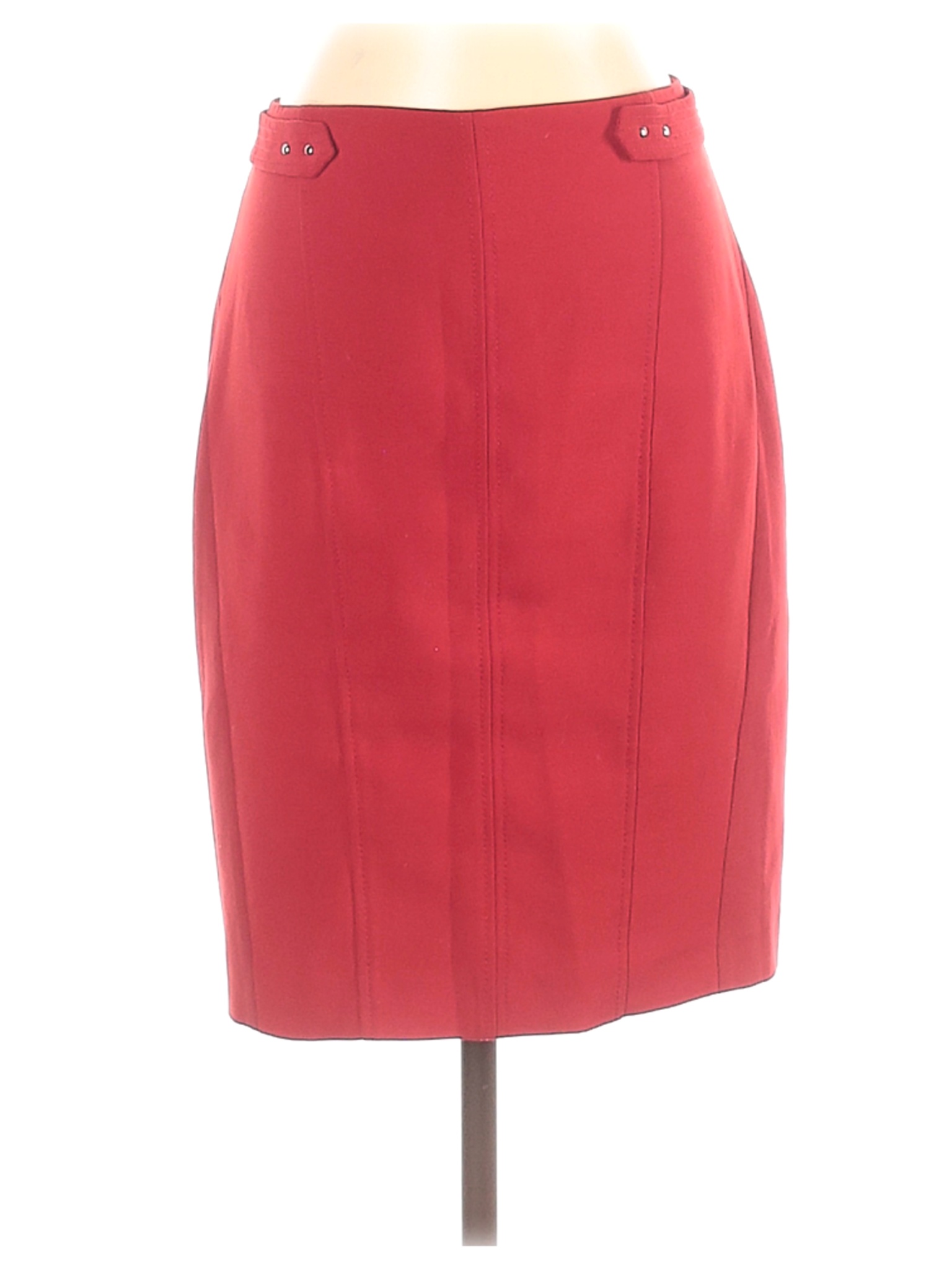 White House Black Market Women Red Casual Skirt 2 | eBay