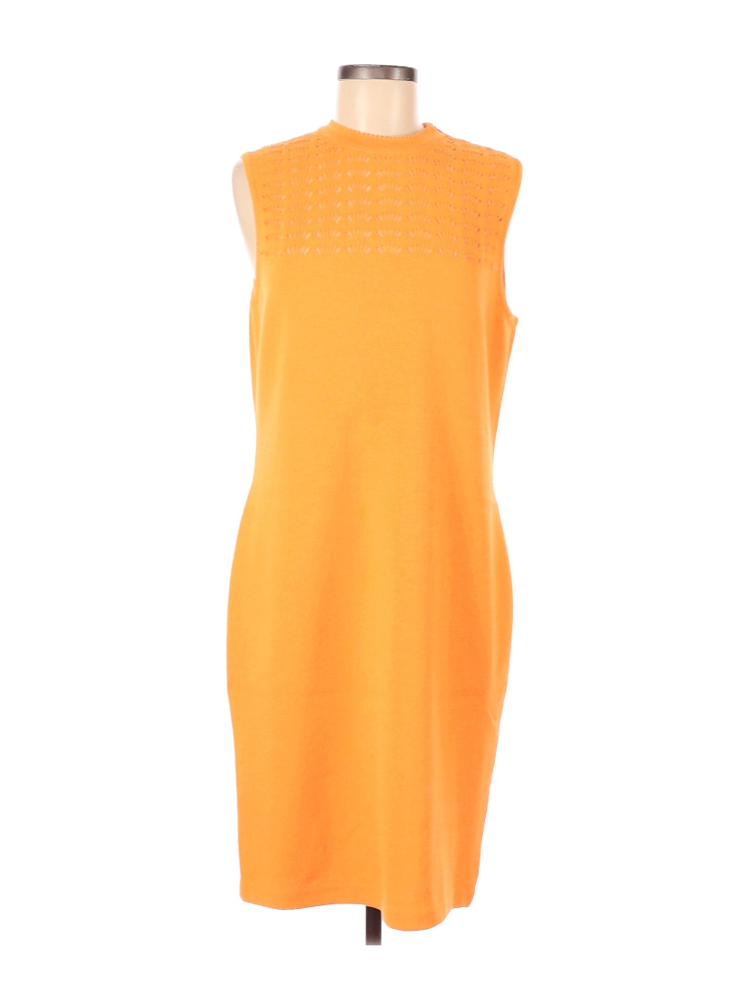 St. John Women Yellow Casual Dress 8 | eBay