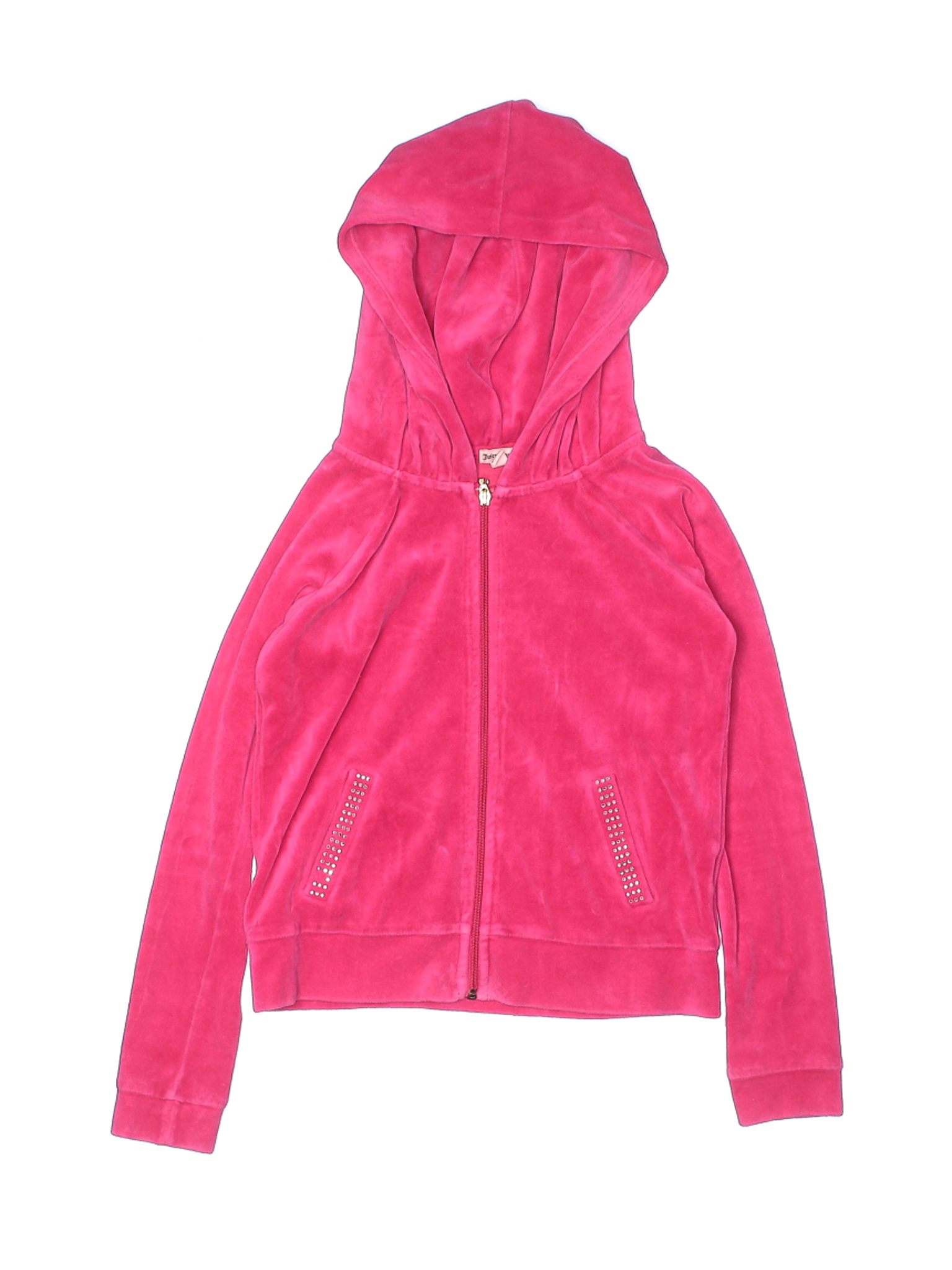 Juicy Couture Girls Pink Zip Up Hoodie X-Small kids | eBay