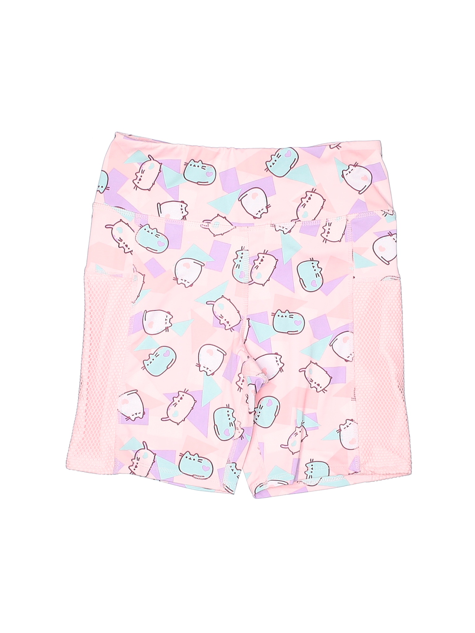 Pusheen Girls Pink Athletic Shorts S Youth | eBay