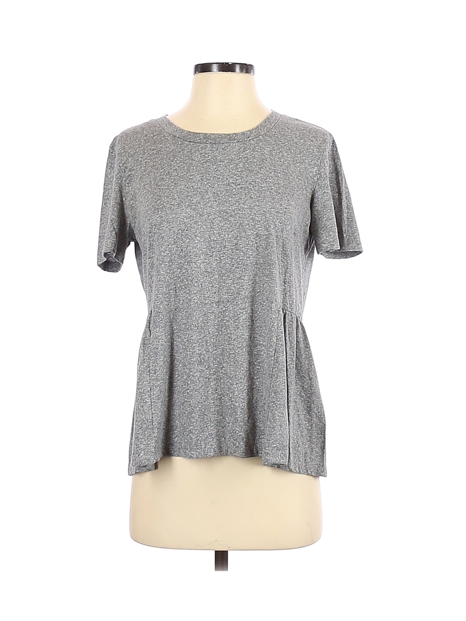 Philosophy Republic Clothing Women Gray Short Sleeve Top S | eBay