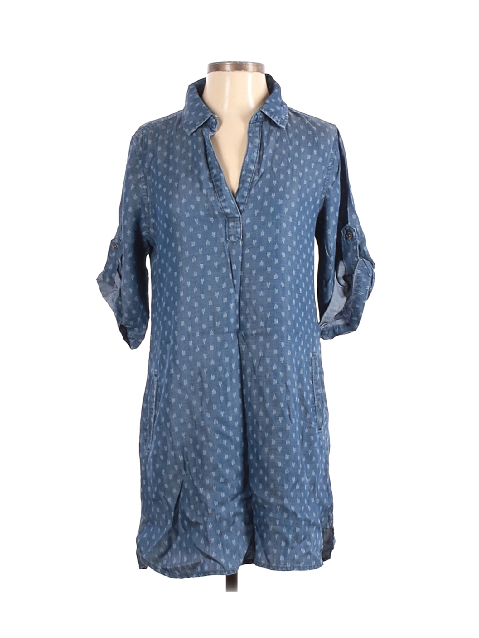 Cloth & Stone Women Blue Casual Dress S | eBay