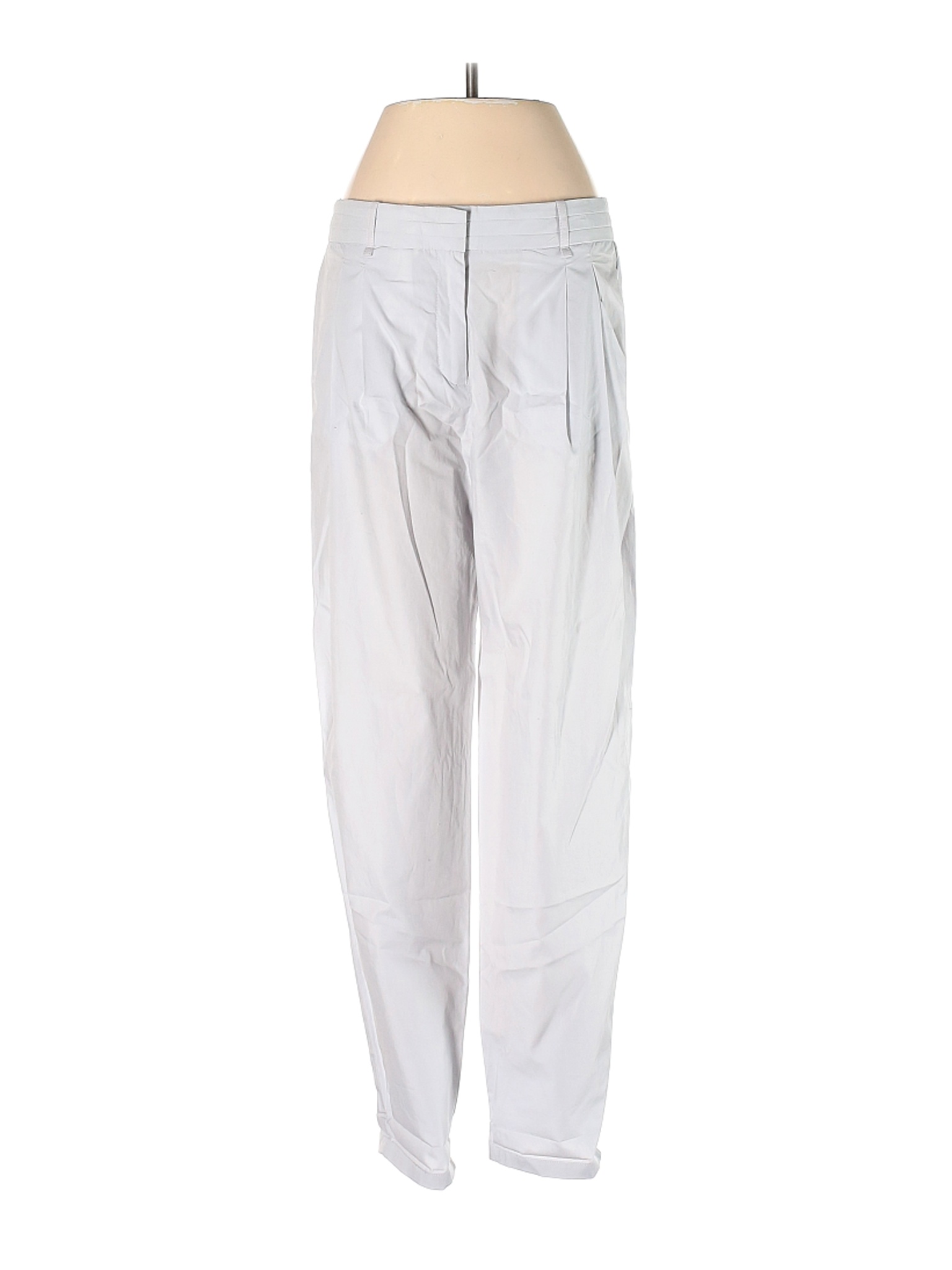 Zara Basic Women White Dress Pants S | eBay