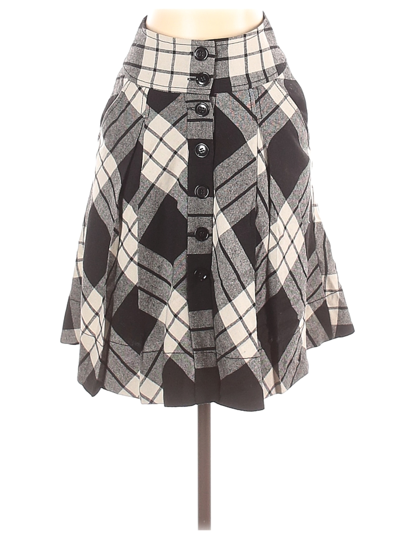 H&M Women Black Wool Skirt 2 | eBay