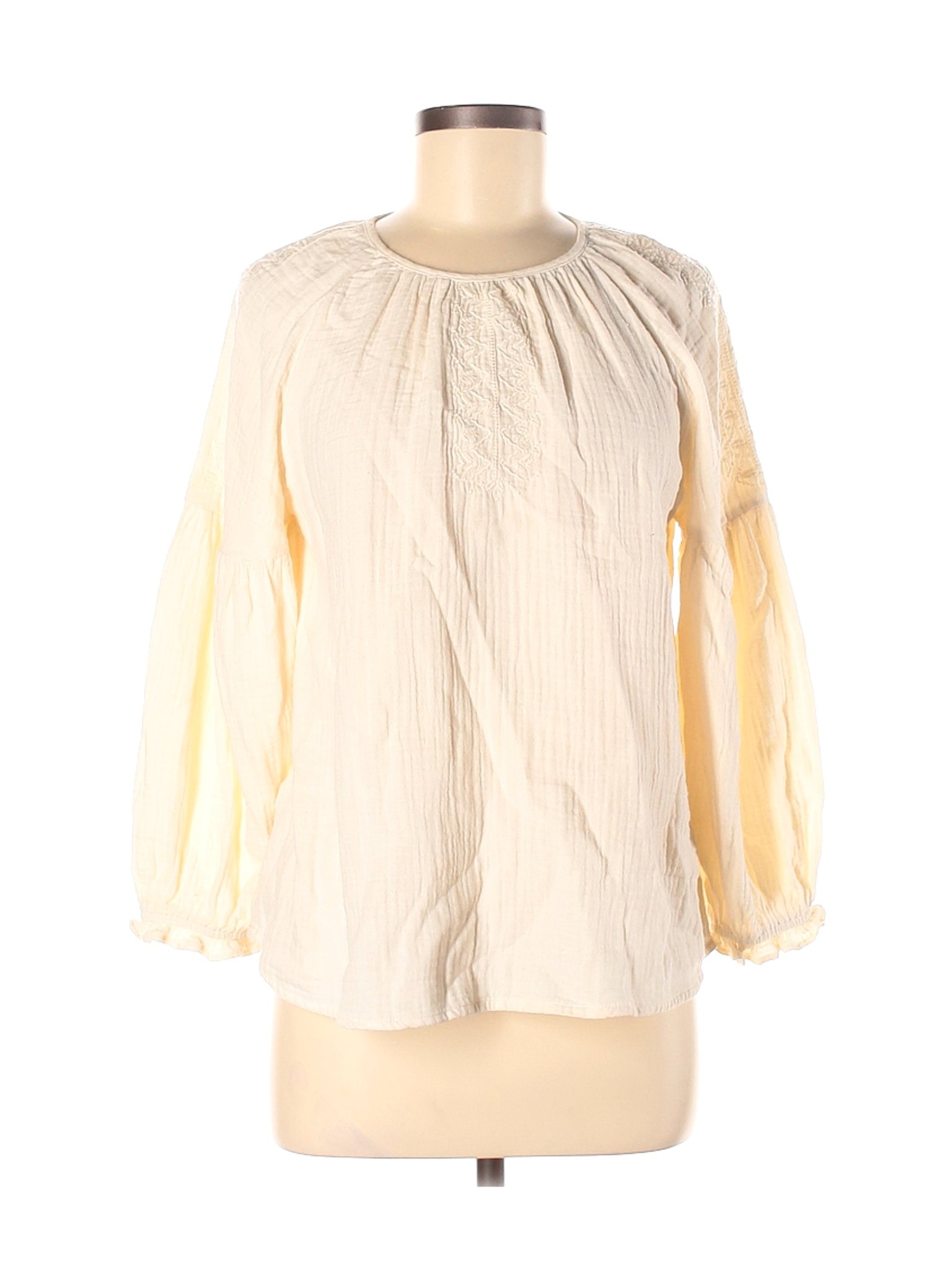 Universal Thread Women Brown Long Sleeve Blouse S | eBay