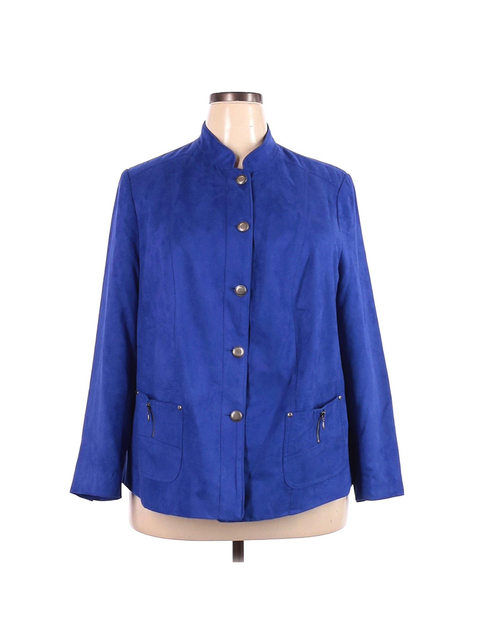 TanJay Women Blue Jacket 18 Plus | eBay
